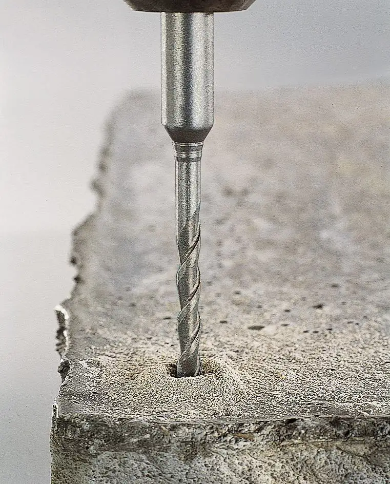 Wolfcraft Hammer-Schlagbohrer HM Standard SDS-plus Schaft 7812010 Ø 8 mm