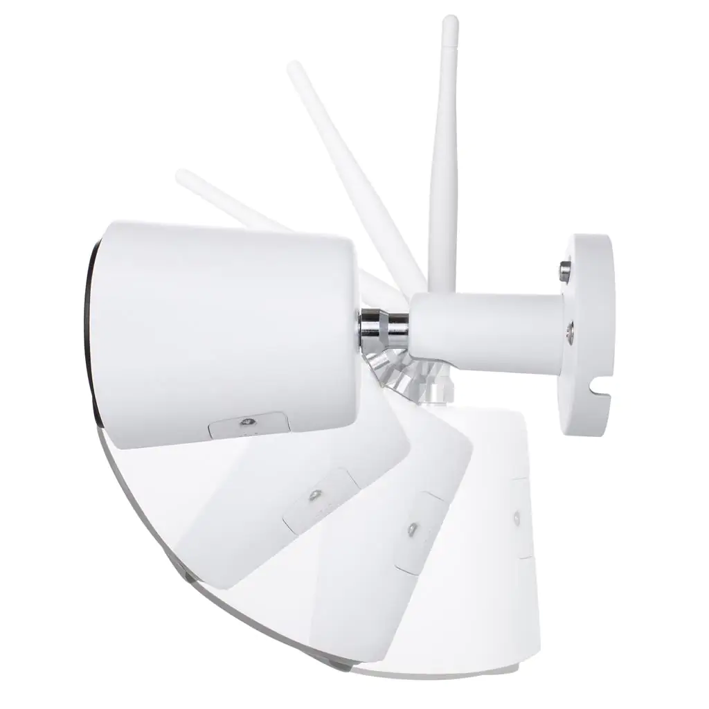 Kabelloses Überwachungskamera Set weiß