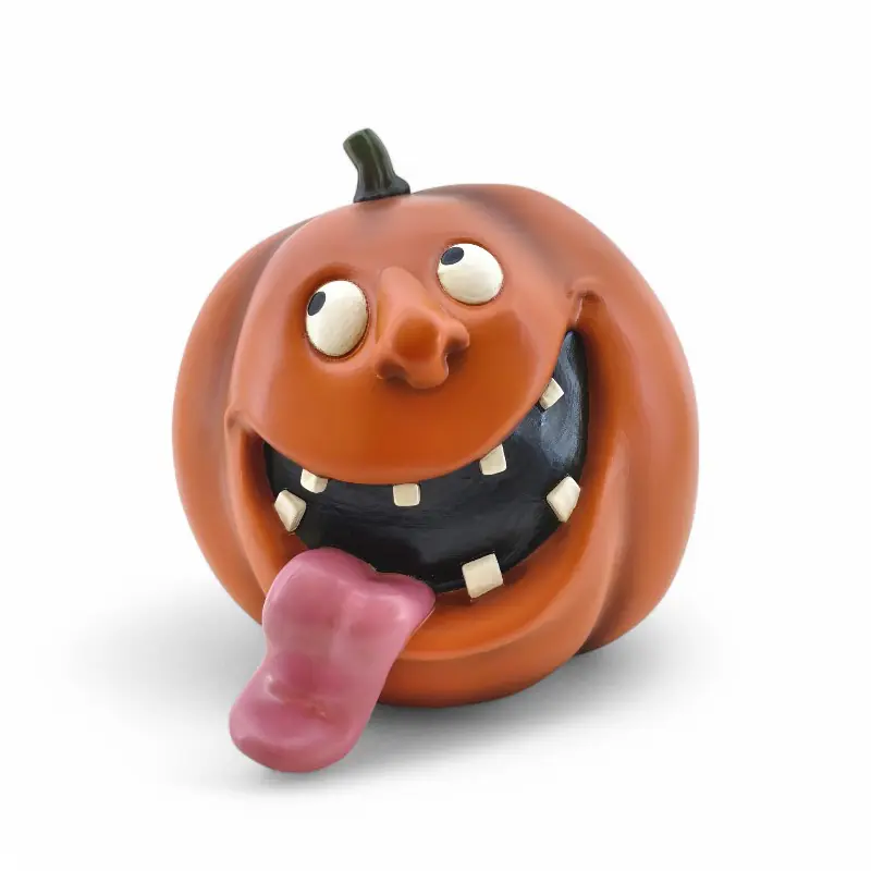 Dekofigur Kürbis klein 20 x 20 x 20 cm orange Dekofigur Kürbis klein 20 x 20 x 20 cm orange