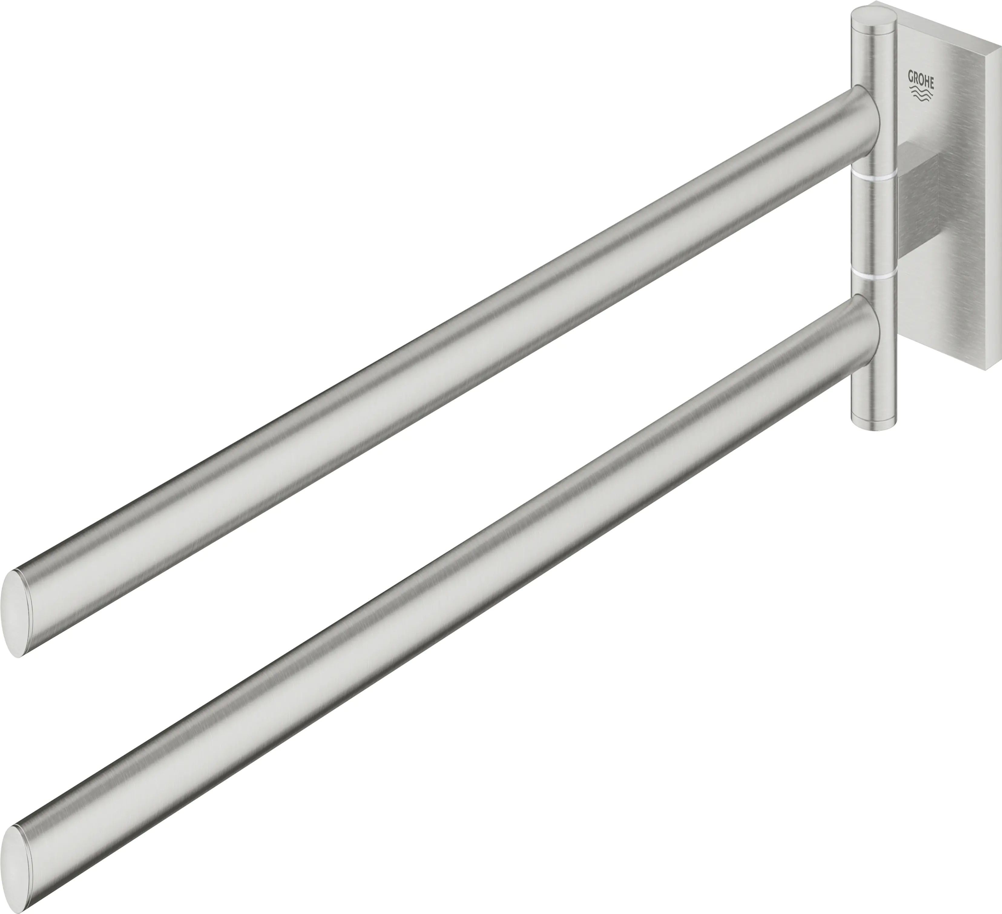 Grohe Start Cube Handtuchhalter supersteel schwenkbar
