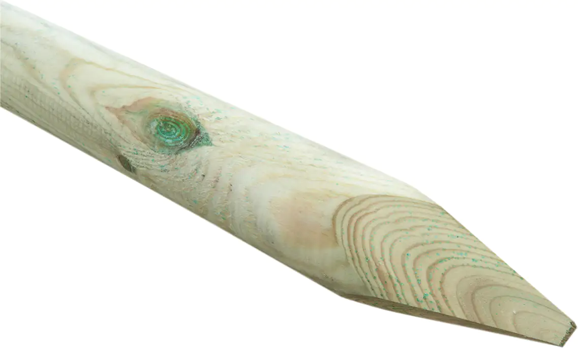 Baumpfahl 100 cm, Ø 6 cm, kesseldruckimprägniert