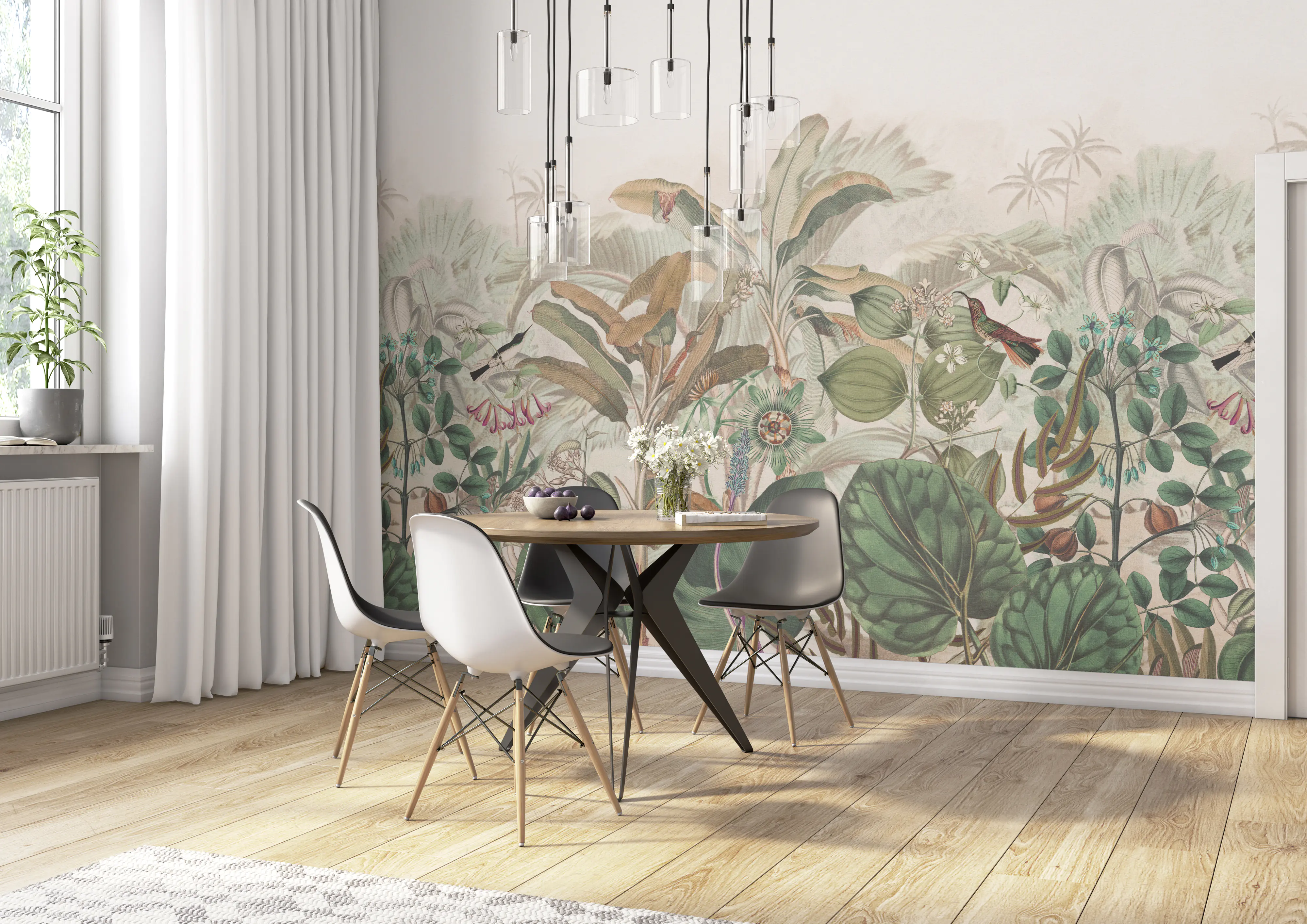 Rasch Vlies Fototapete 543667 Rot-Terra Muster & Motive 3 m x 3,18 m