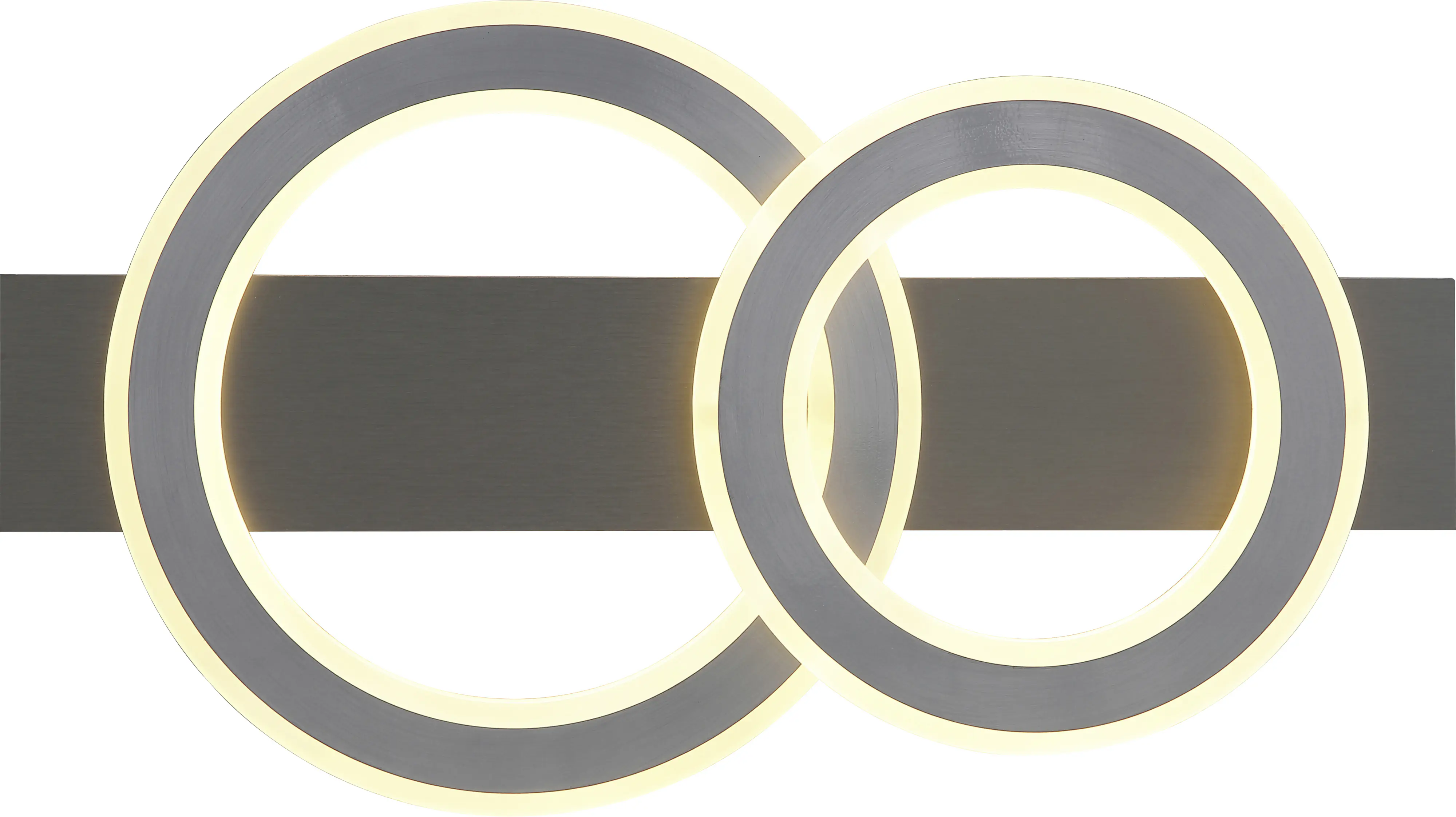 Globo Deckenleuchte Jayden 63 x 35 L x B anthrazit warmweiß