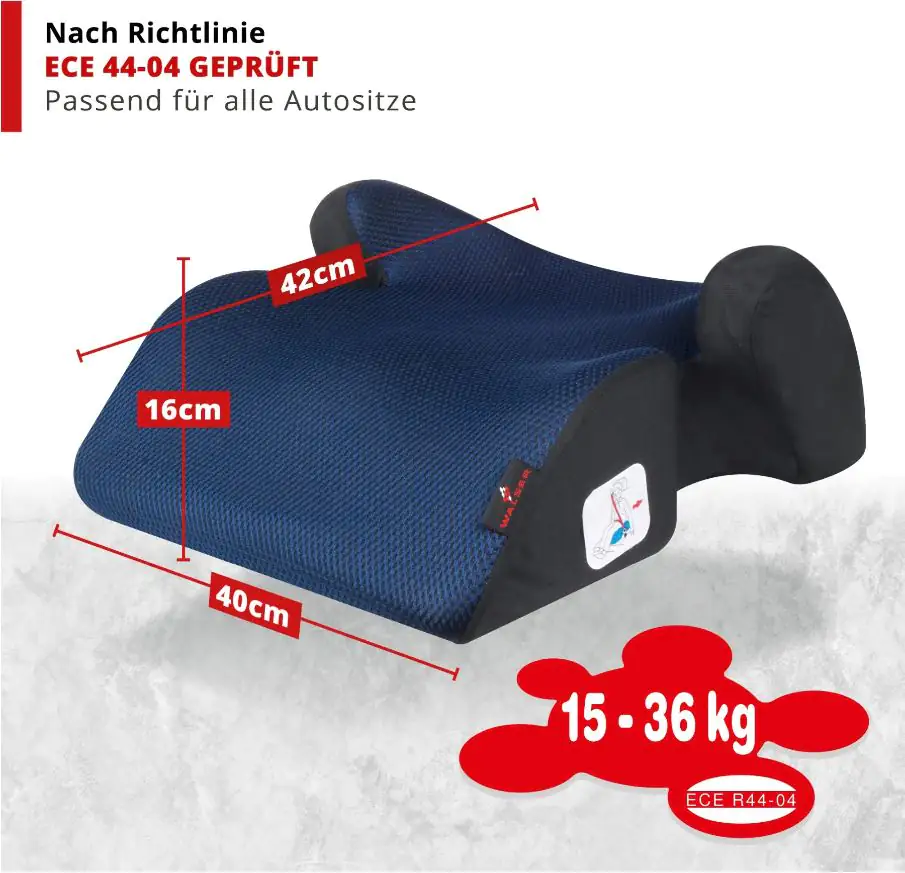 Walser Kindersitzerhöhung Junior's Best estate blau 1-teilig