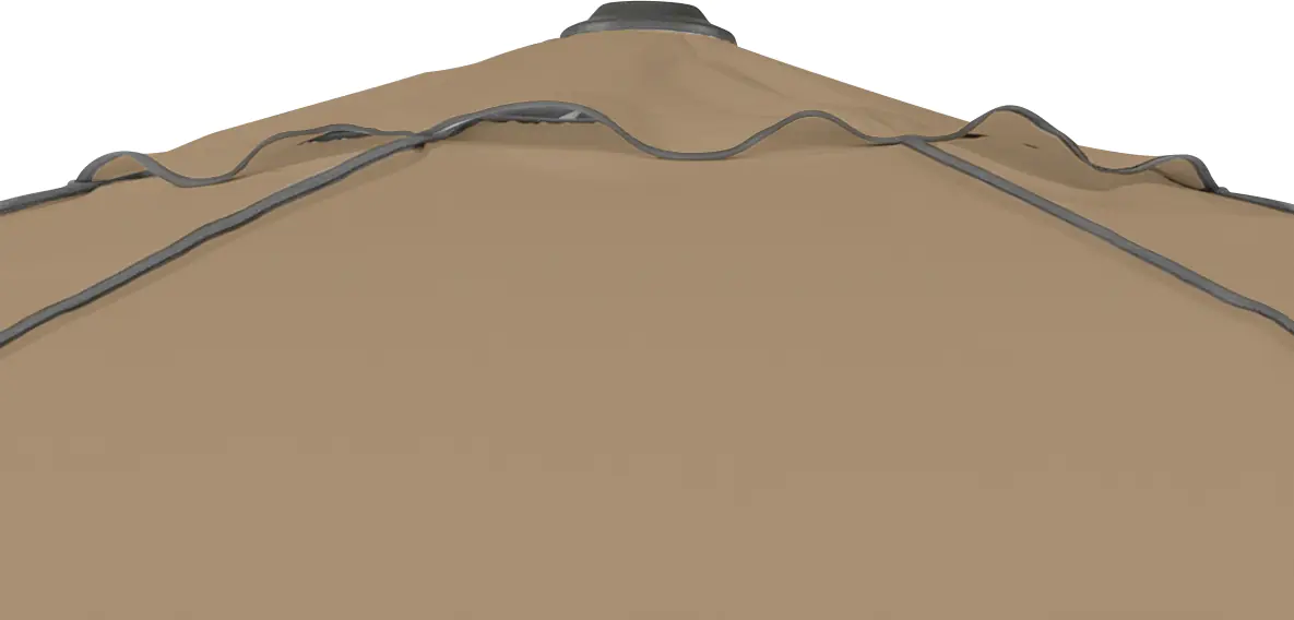 Schneider Sonnenschirm Adria mocca, Ø 300 cm Schneider Sonnenschirm Adria mocca, Ø 300 cm