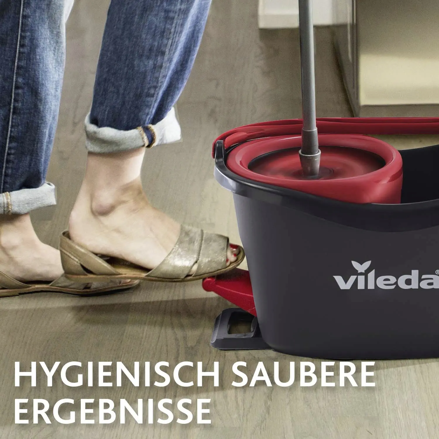 Vileda Turbo Easy Wring & Clean Wischmop-Set