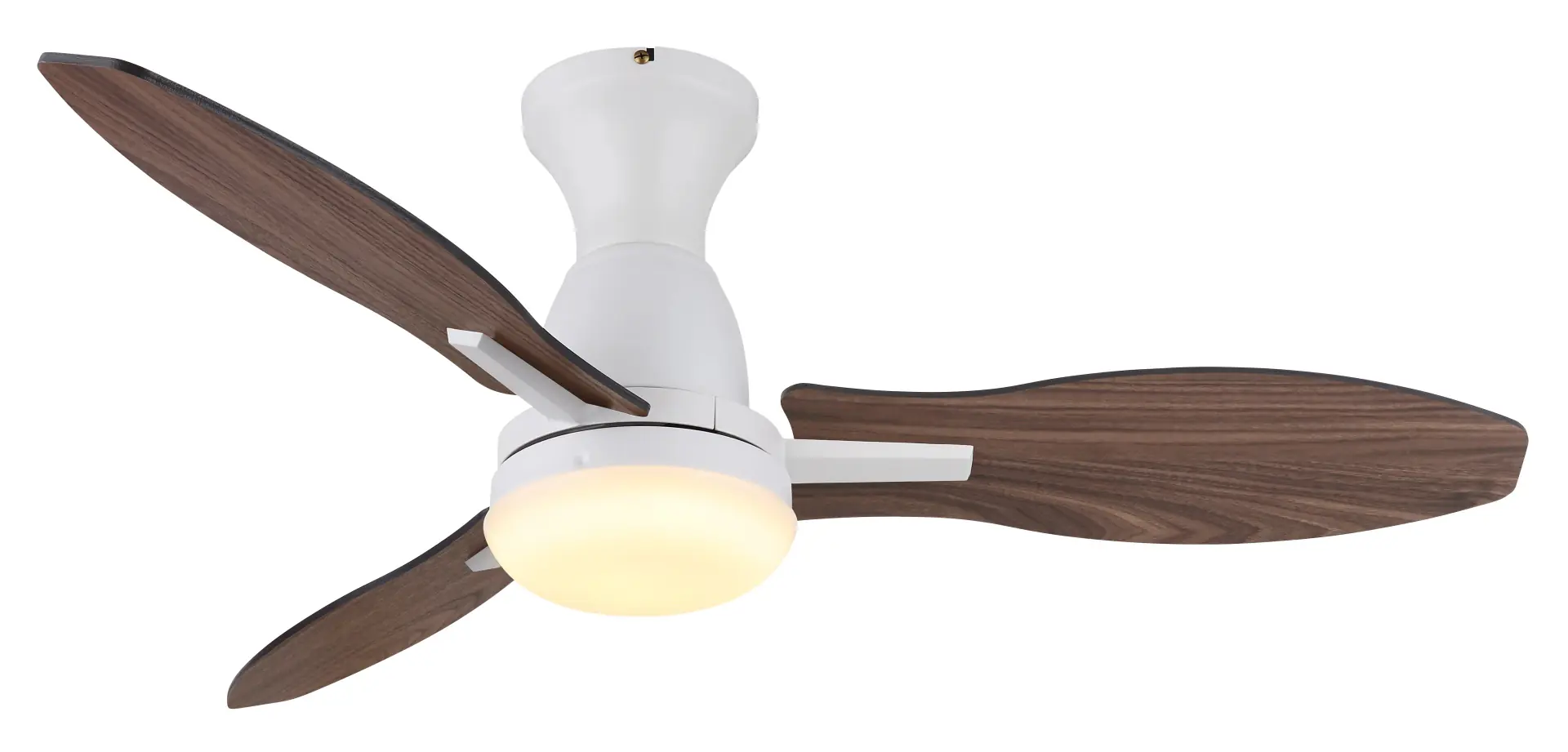Globo Deckenventilator Gale Ø 107 cm 35 W holz weiß CCT