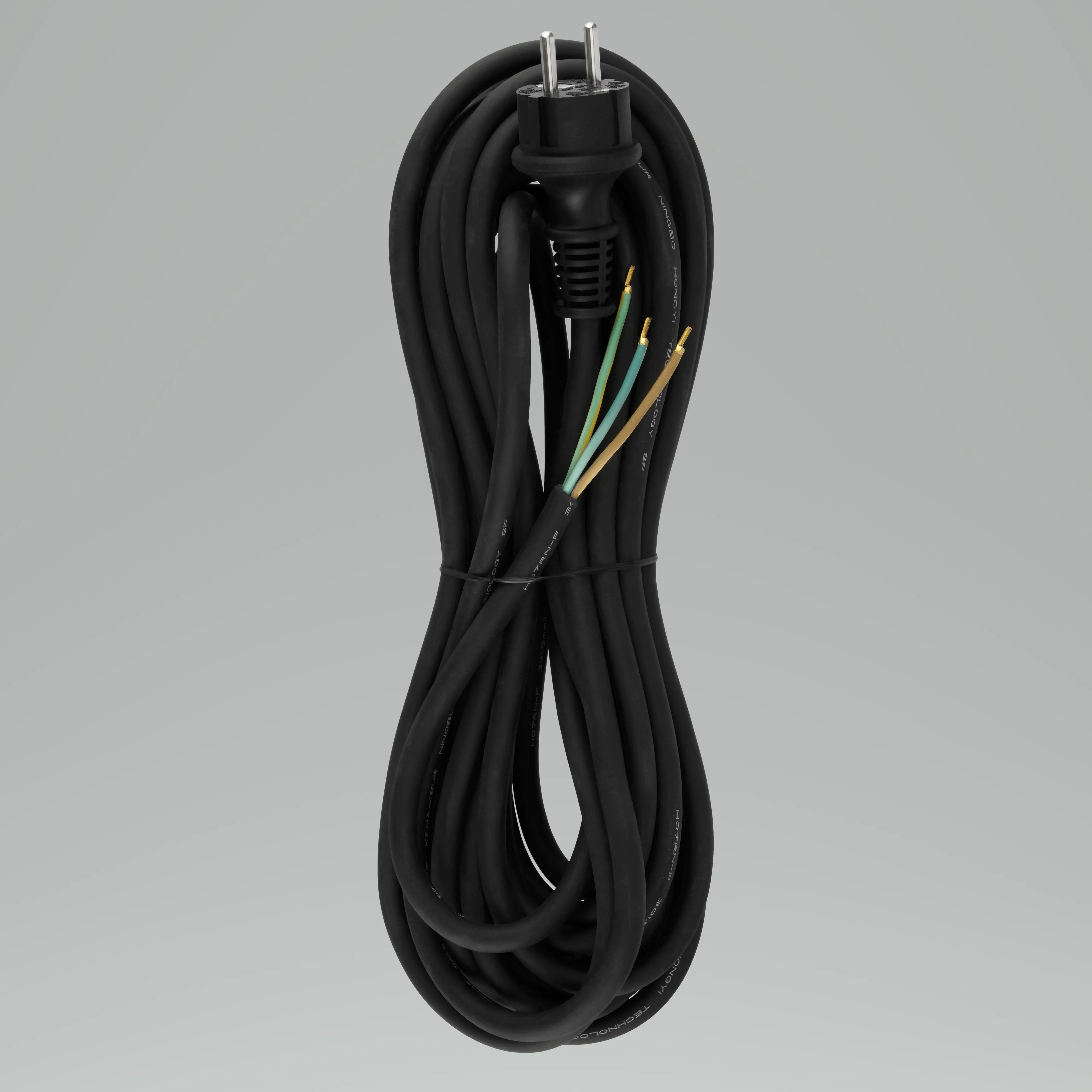 REV Zuleitung Schutzkontakt Gummi 10m H07RN-F 3G 1,5² schwarz REV Zuleitung Schutzkontakt Gummi 10m H07RN-F 3G 1,5² schwarz