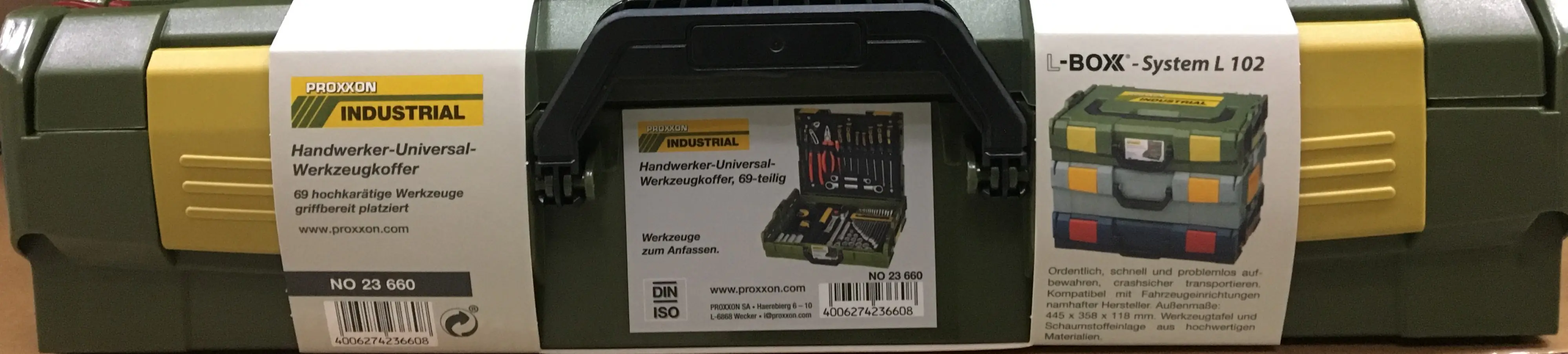 Proxxon Handwerker-Universal-Werkzeugkoffer mit L-BOXX