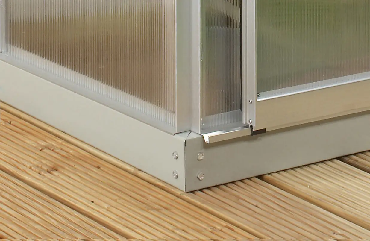 Vitavia Fundamentrahmen 5000 192 x 254 cm aluminium 6 cm hoch