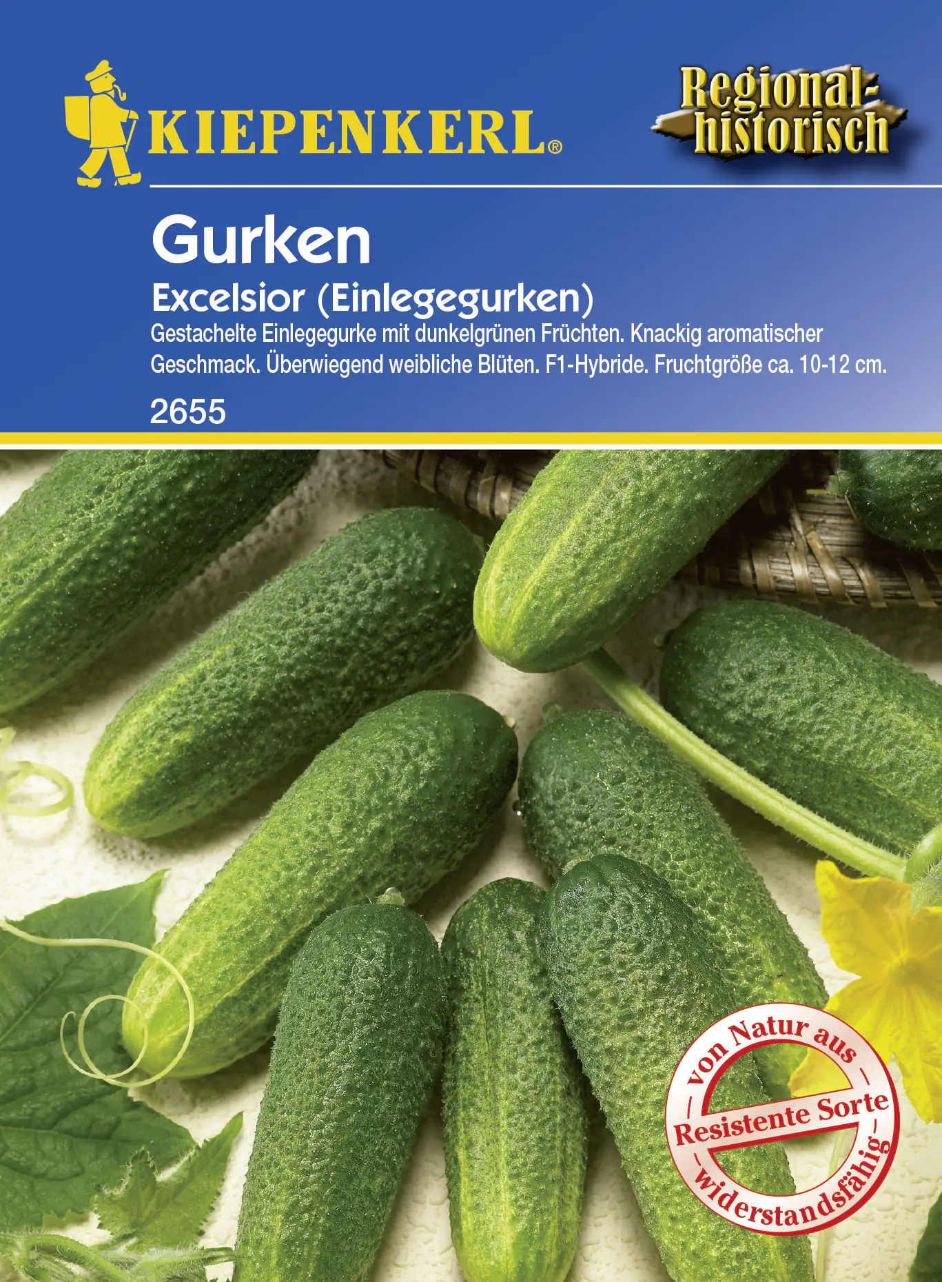 Kiepenkerl Einlegegurke Excelsior Cucumis sativus, Inhalt: ca. 15 Pflanzen Kiepenkerl Einlegegurke Excelsior Cucumis sativus, Inhalt: ca. 15 Pflanzen