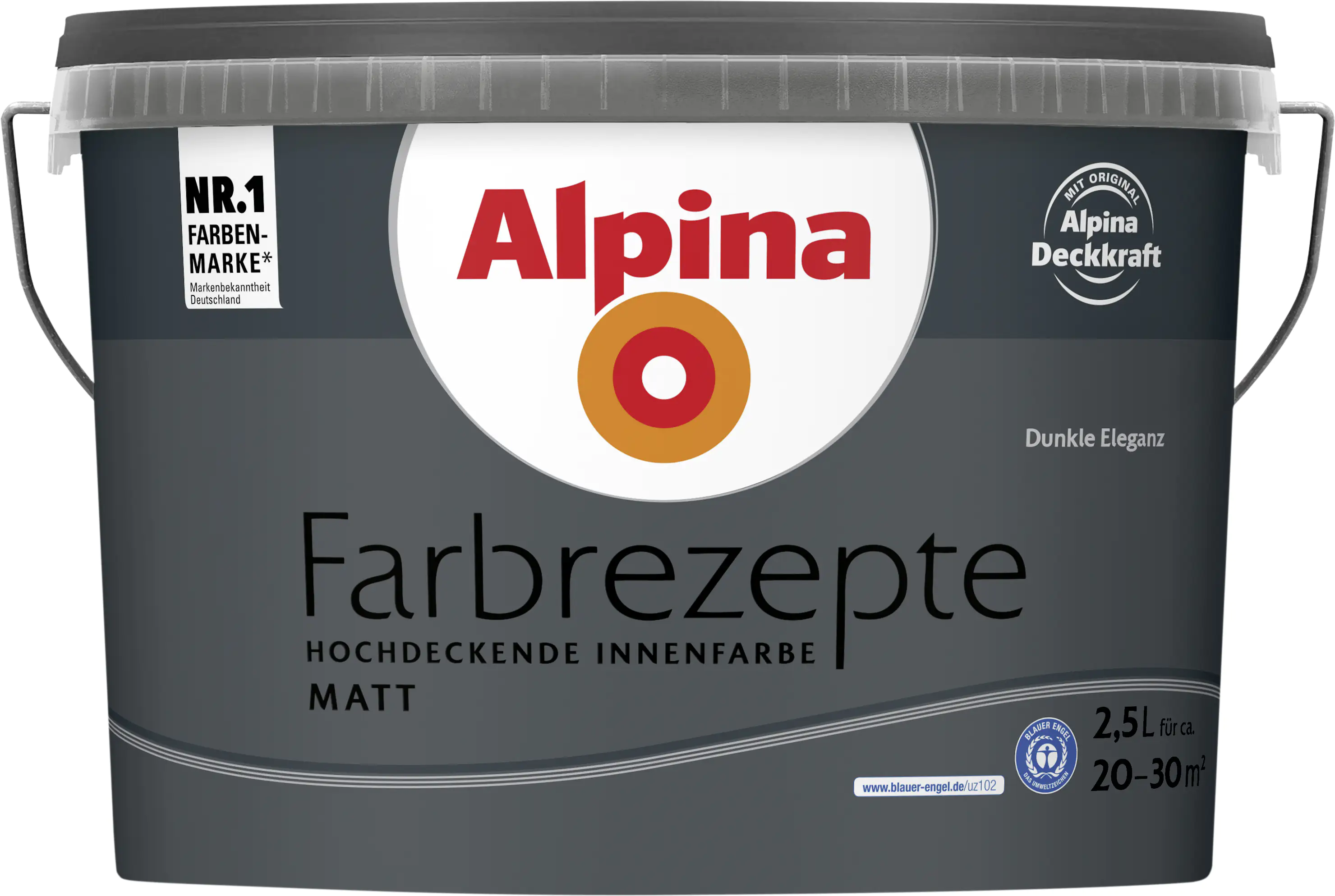 Alpina Farbrezepte Dunkle Eleganz matt 2,5 L Alpina Farbrezepte Dunkle Eleganz matt 2,5 L