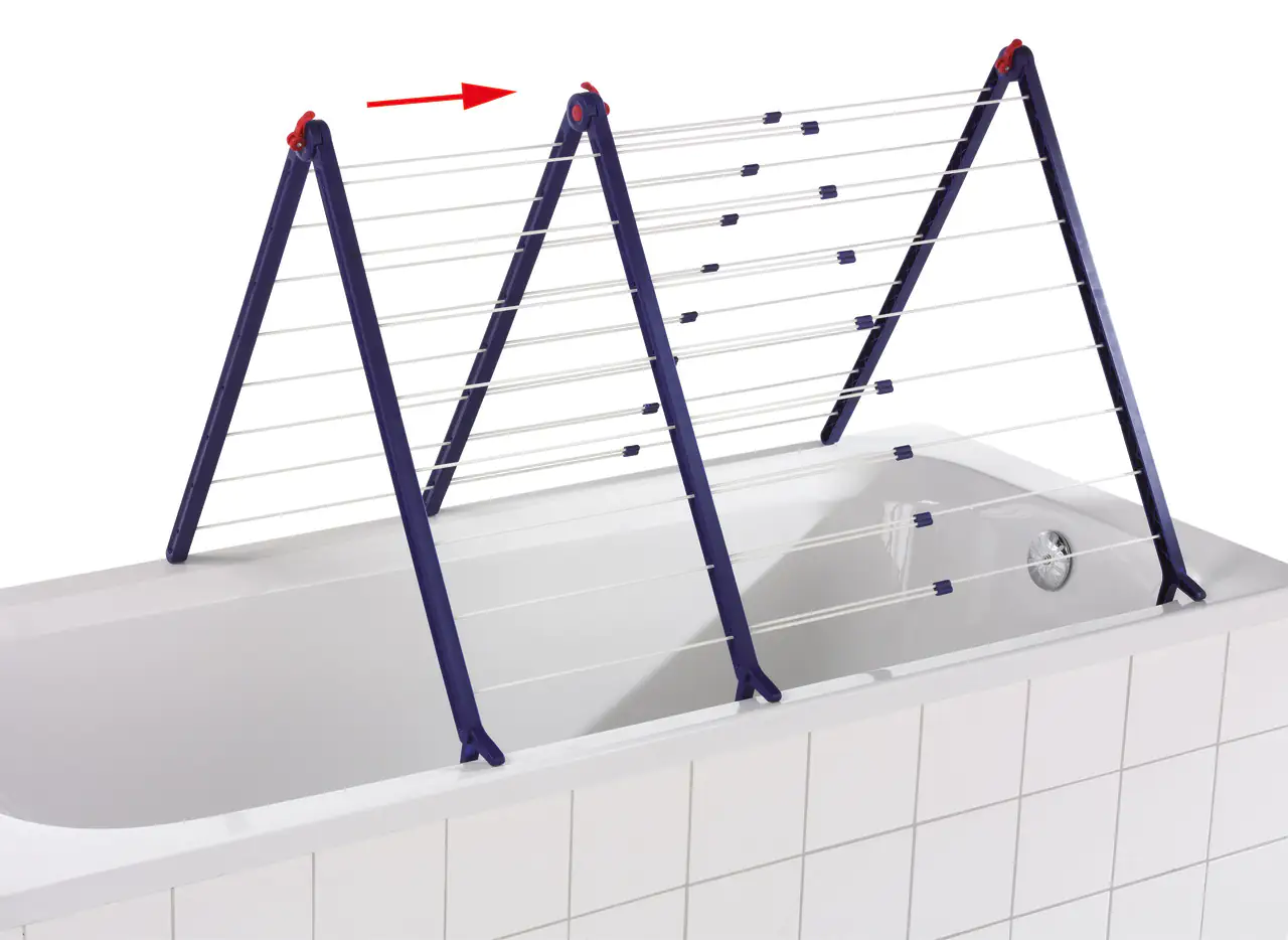 Leifheit Badewannentrockner Pegasus Bath 190 Extendable Leifheit Badewannentrockner Pegasus Bath 190 Extendable