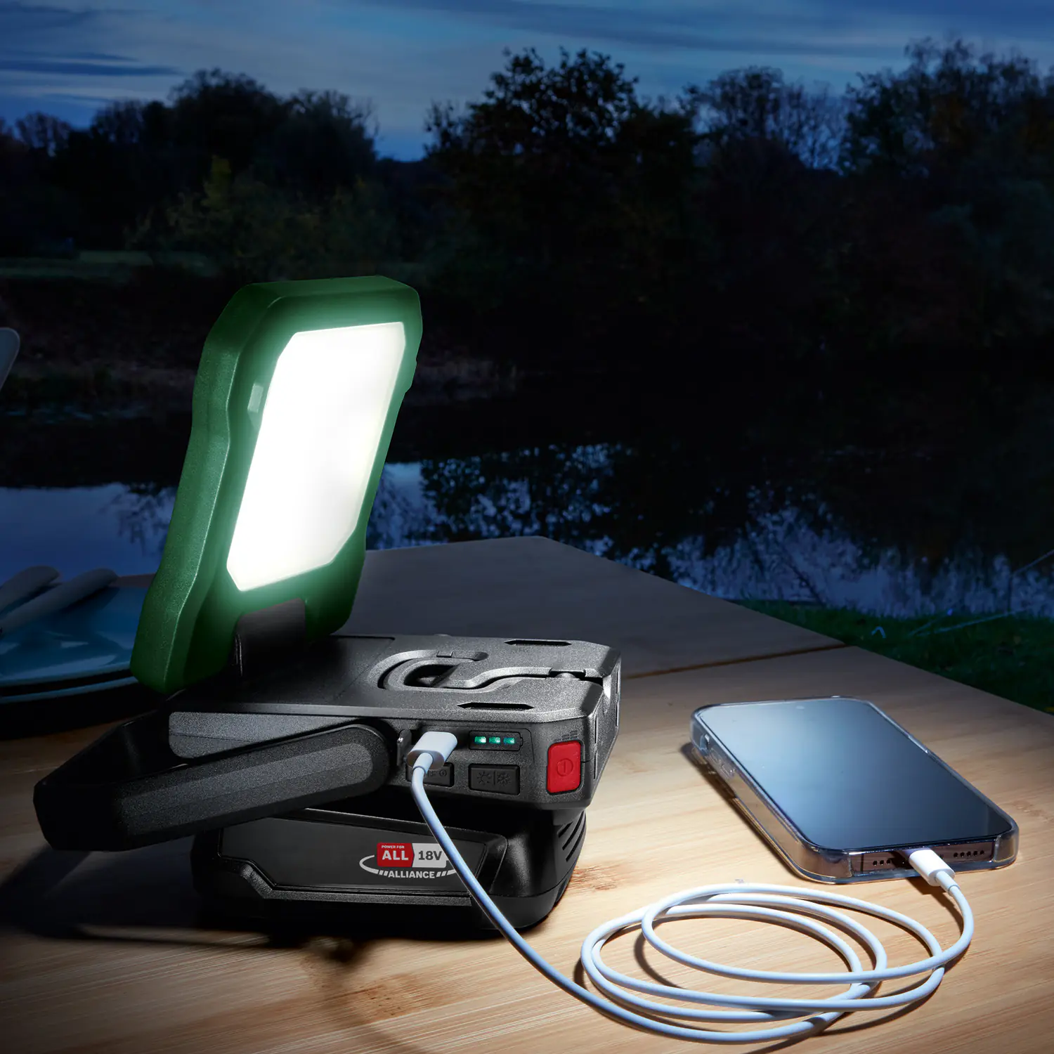 Bosch Akku-LED-Leuchte EasySpotLight 18V-400 Solo Bosch Akku-LED-Leuchte EasySpotLight 18V-400 Solo