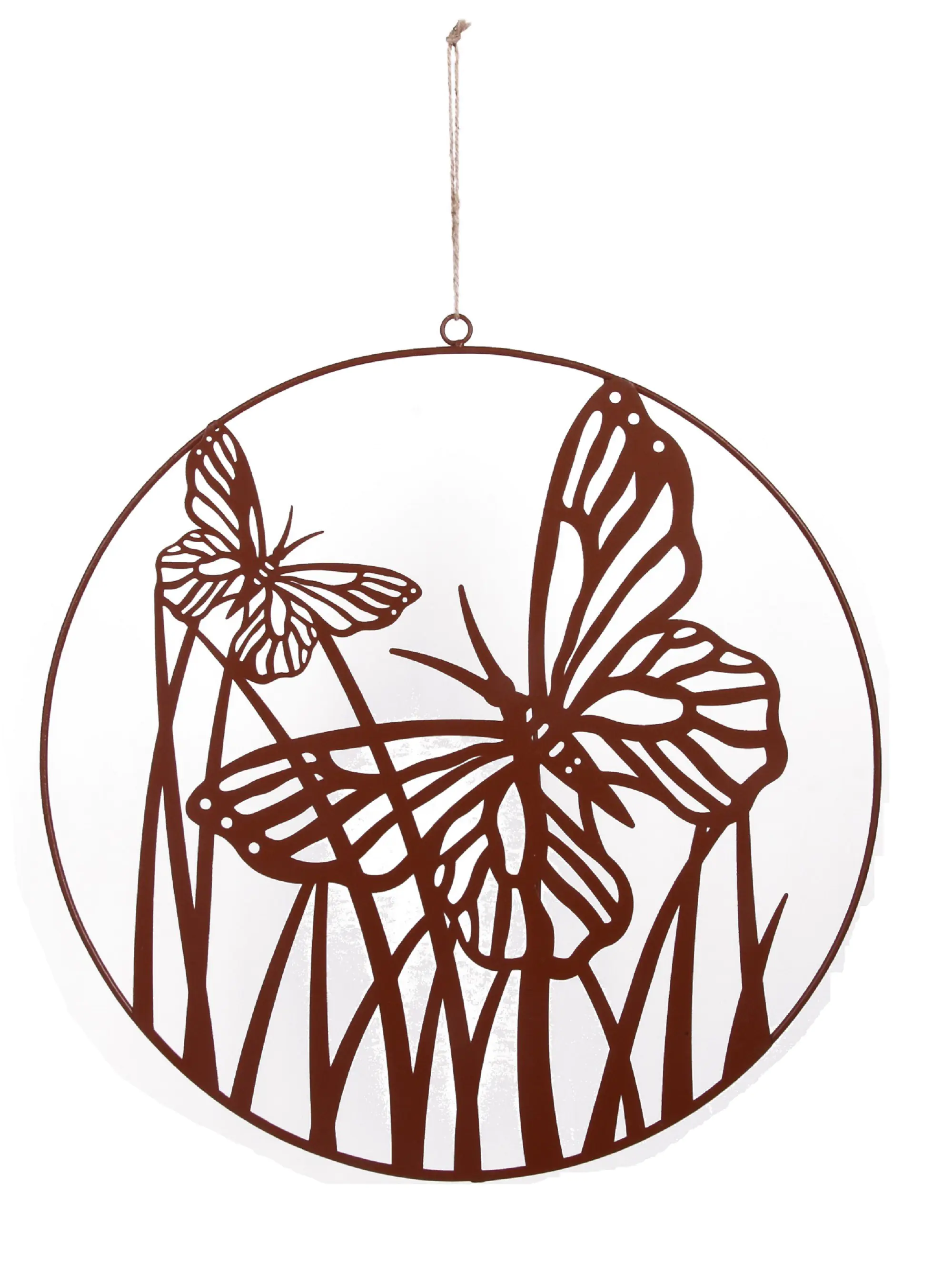 TrendLine Aufhänger Metall Ø 40 cm rusty