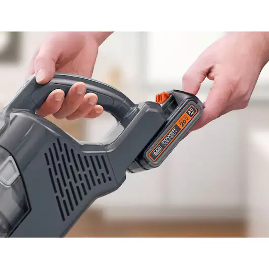 Black+Decker Akkusauger BHFEA18D1-QW Wechselakku 18 Volt