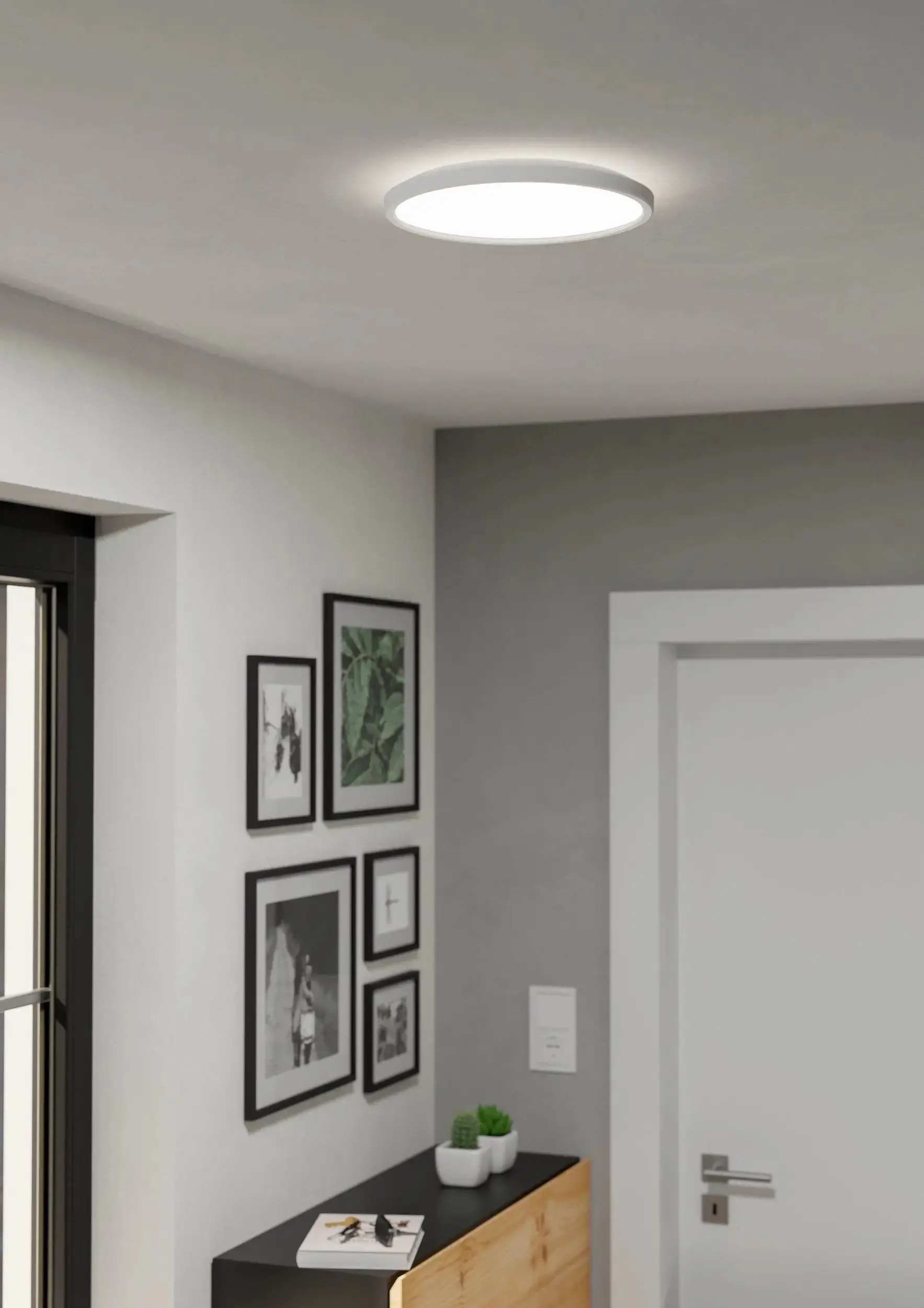 Eglo Deckenleuchte Rovito weiß Ø 30 cm