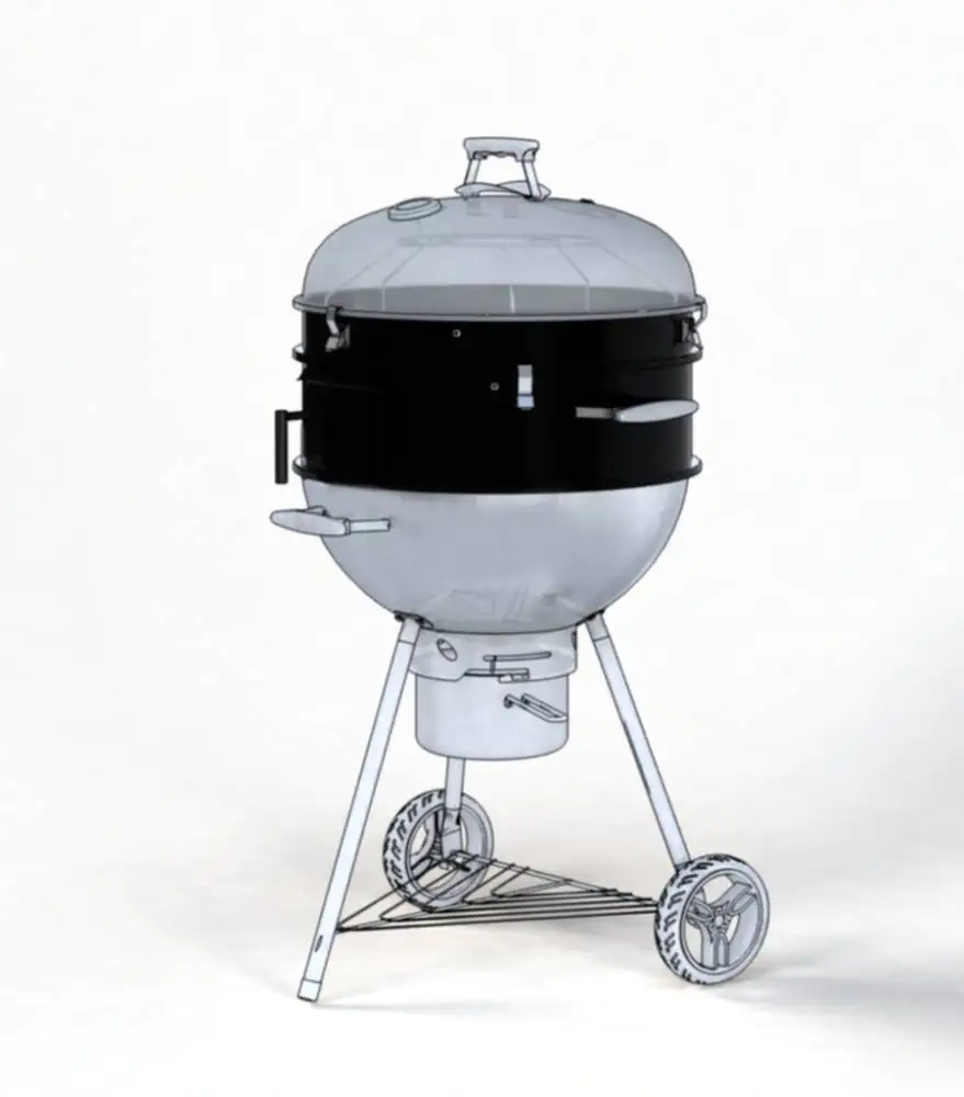 TrendLine Aufsätze für Kugelgrill Smoken Räuchern Niedrigtemperaturgaren