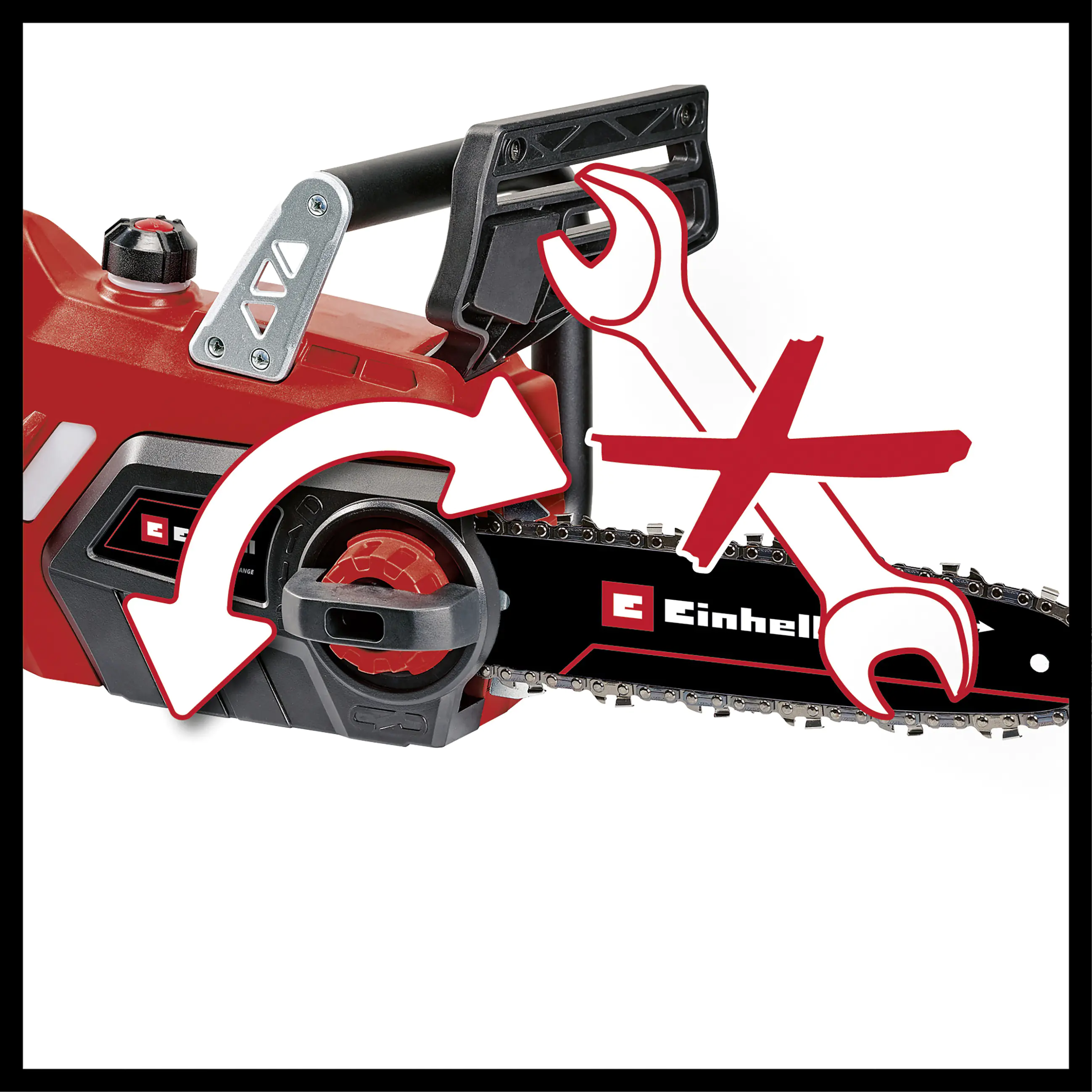 Einhell Akku-Kettensäge GE-LC 18/25-1 Li Kit 25 cm Schwertlänge mit 3,0 Ah Akku Einhell Akku-Kettensäge GE-LC 18/25-1 Li Kit 25 cm Schwertlänge mit 3,0 Ah Akku