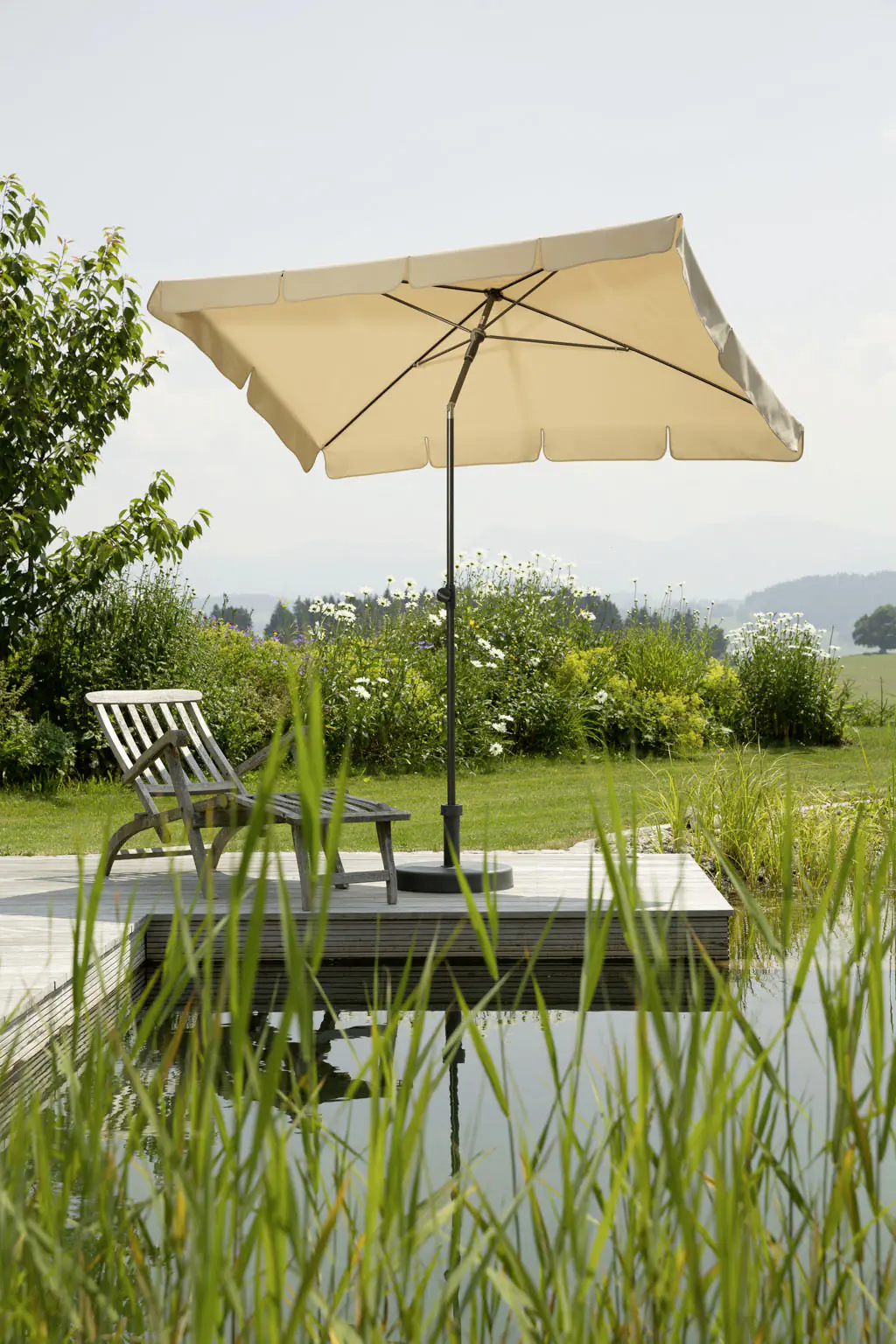 Schneider Sonnenschirm Aquila natur 225 x 120 cm Schneider Sonnenschirm Aquila natur 225 x 120 cm