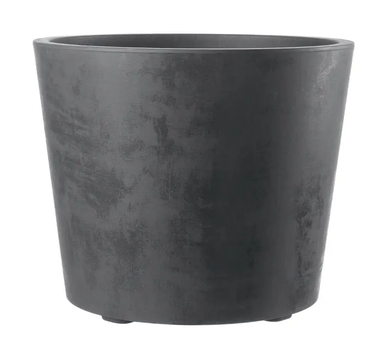 Deroma Pflanztopf Millennium mit Rollen Ø 59 cm Anthrazit