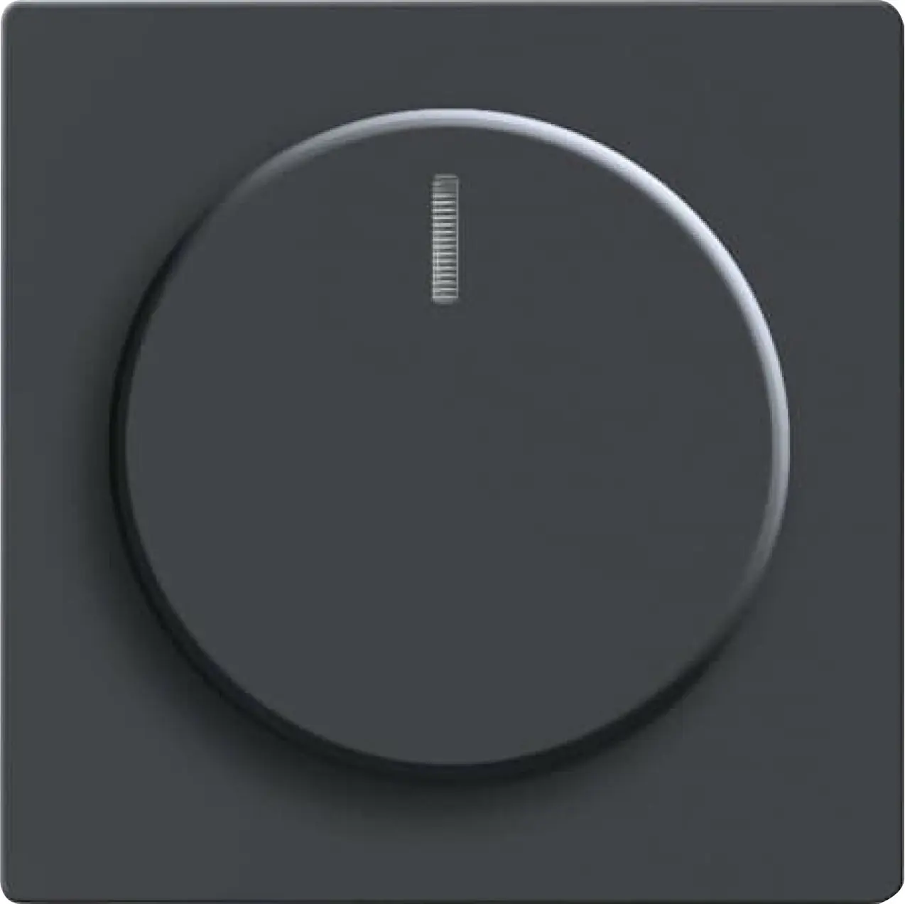 Busch Jaeger Dimmerabdeckung Future Linear schwarz matt 6540-885-102 