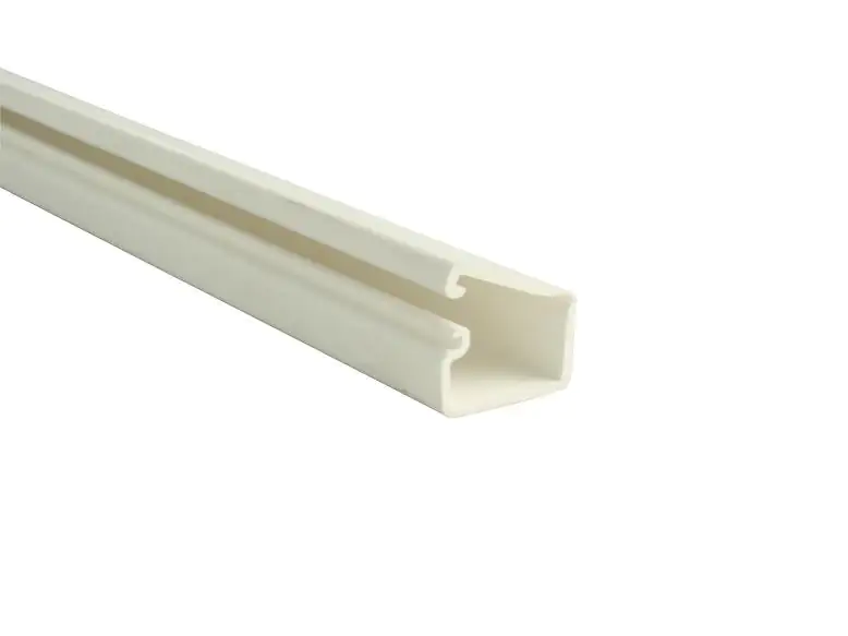 Kopp Mini Kabelkanal 2 m, 12 x 7 mm, weiß