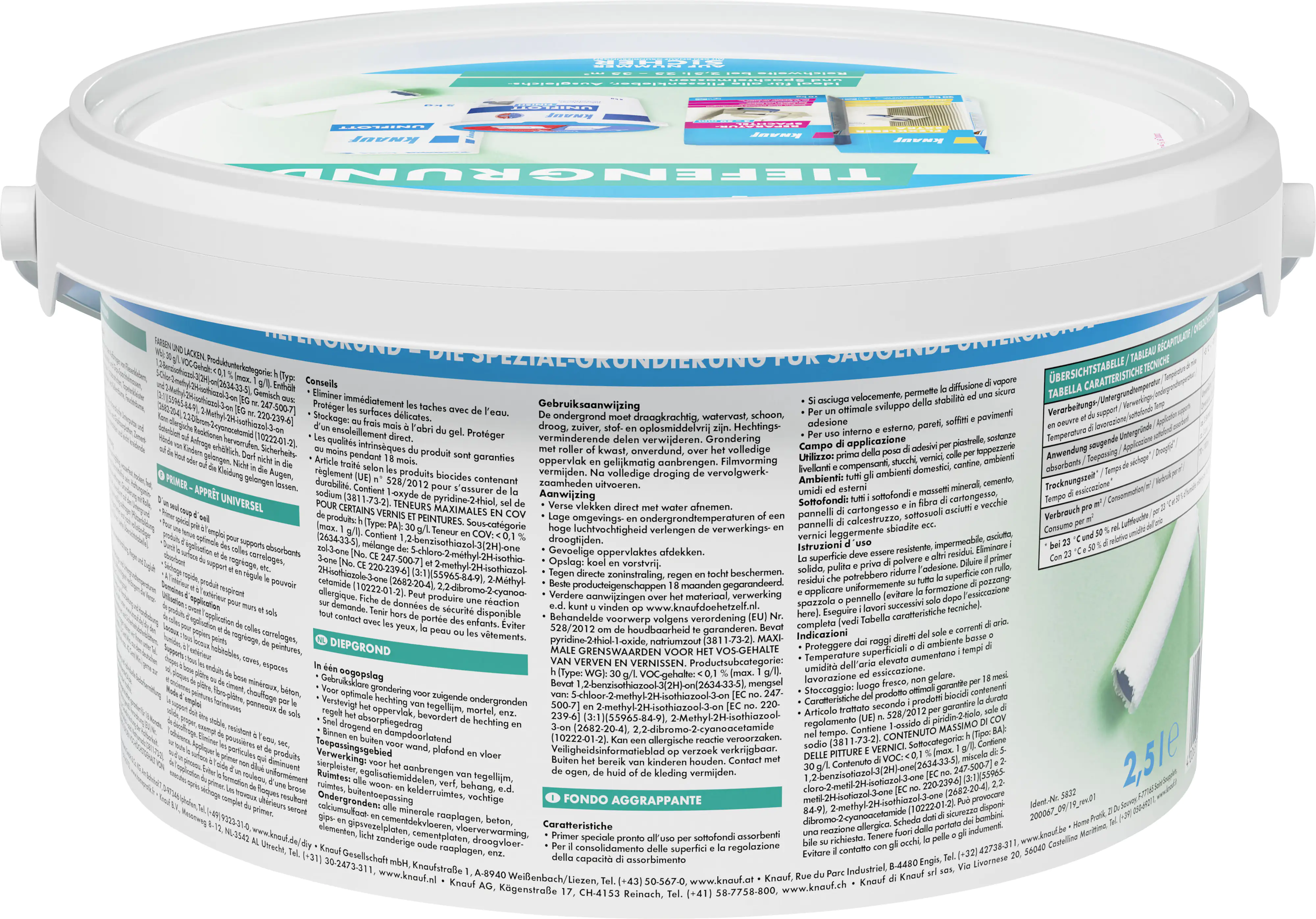 Knauf Tiefengrund 2,5 l