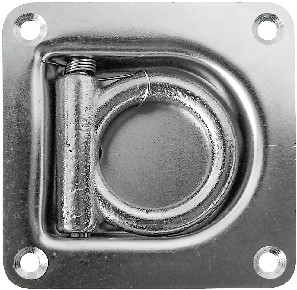 LAS Zurrmulde mit Ringe und Feder gesenkt