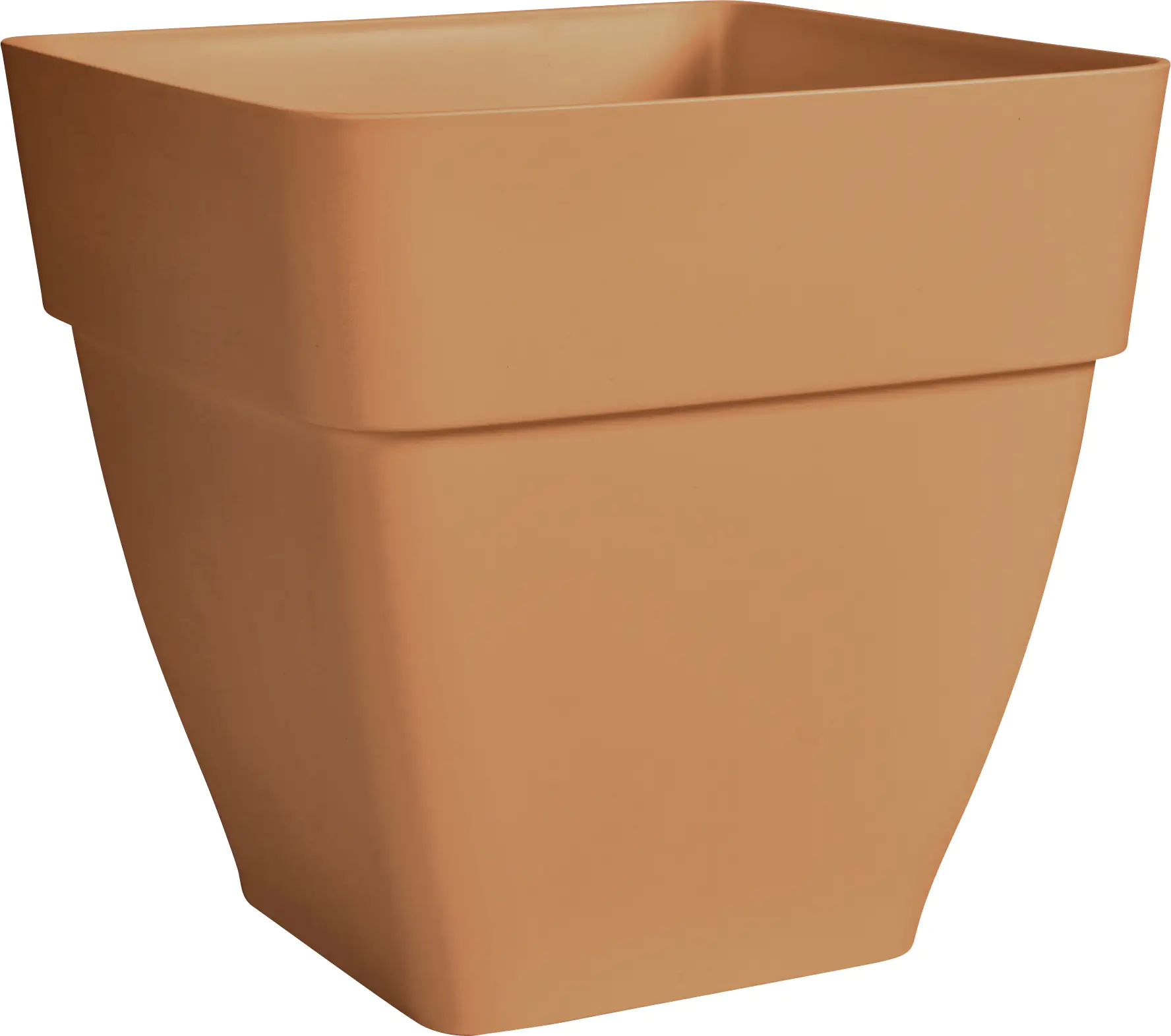 8711904357641 Elho Pflanztopf Vibia Quadrat 28,8 x 28,8 x 28,2 cm terra