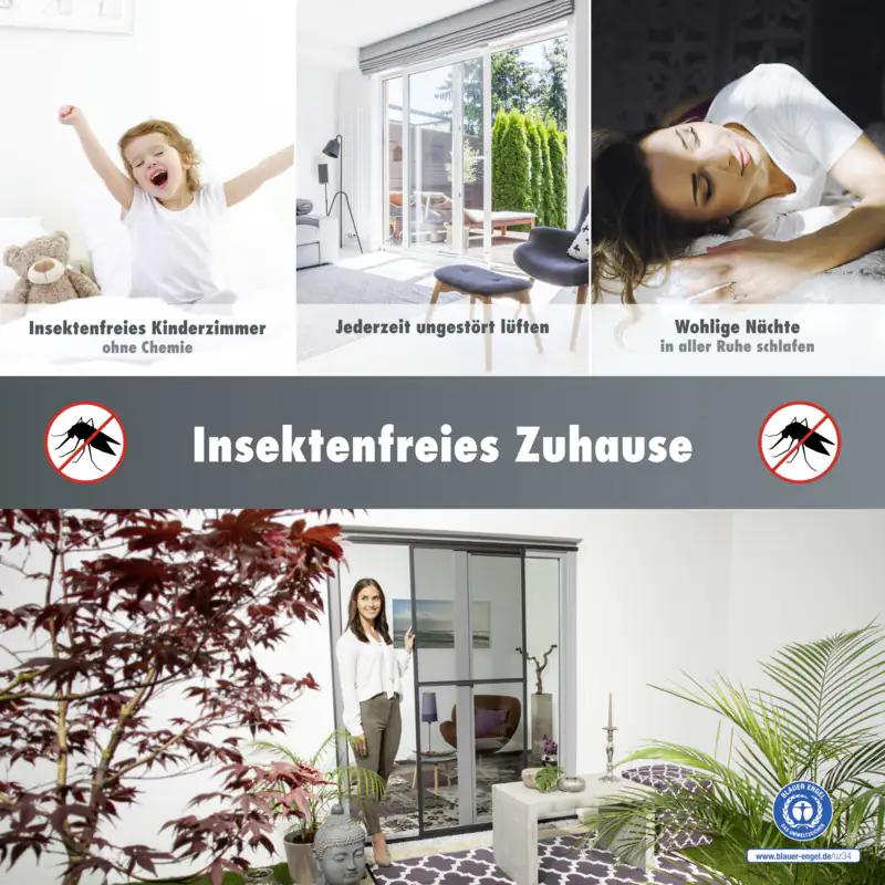 9003117315167_4 Primaster Fliegenschutz-Schiebetür 120 x 240 cm anthrazit/anthrazit kürzbar