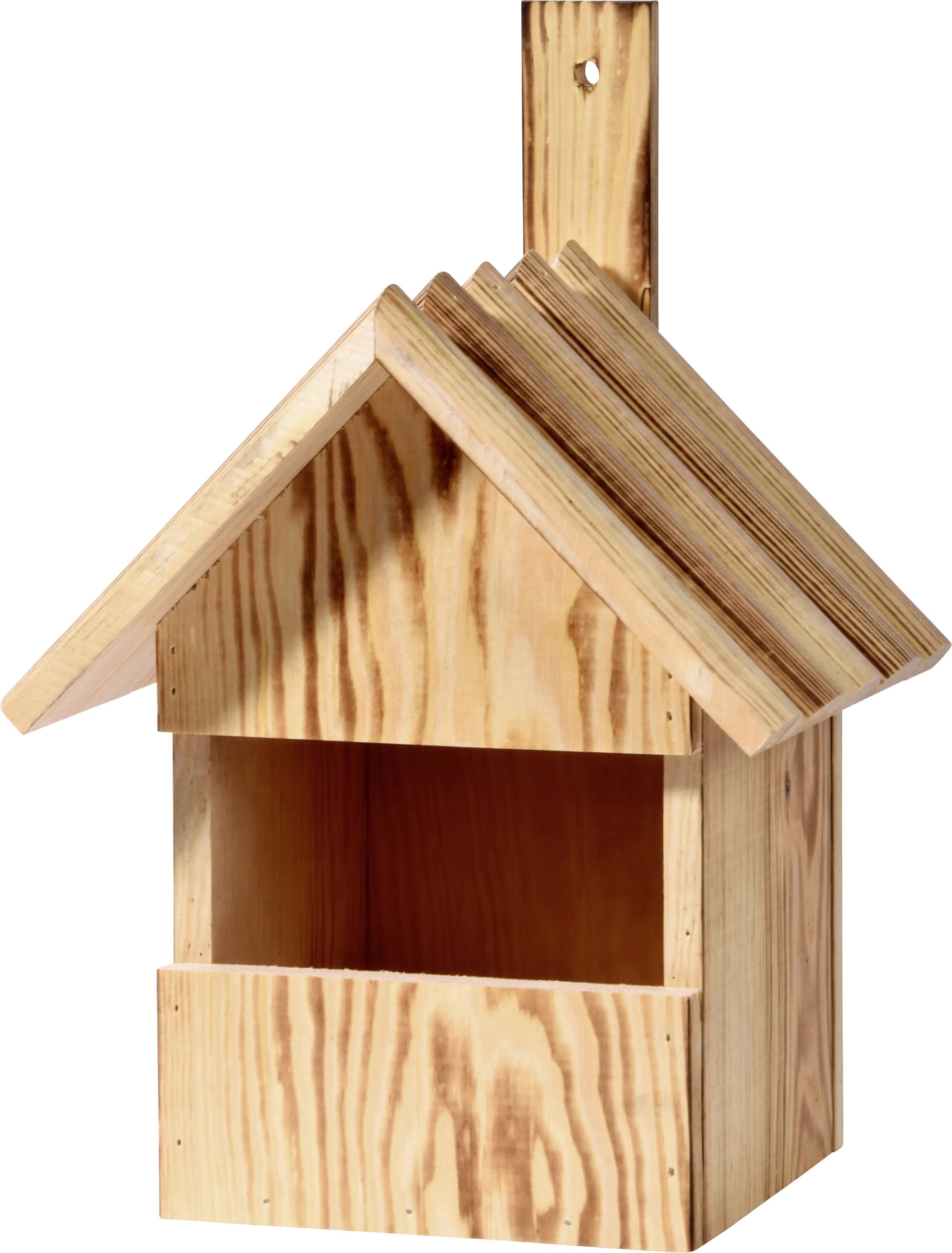 Dobar Nistkasten Kiefernholz geflammt LxBxH: 22,5x19,5x33 cm