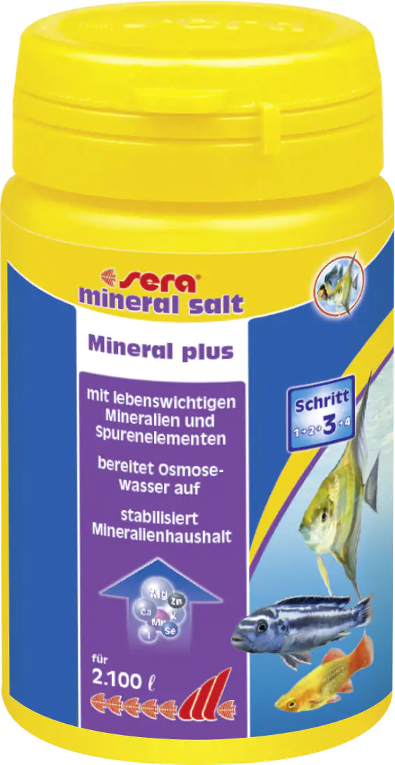Sera Aquariumwasseraufbereiter mineral salt 100 ml Sera Aquariumwasseraufbereiter mineral salt 100 ml