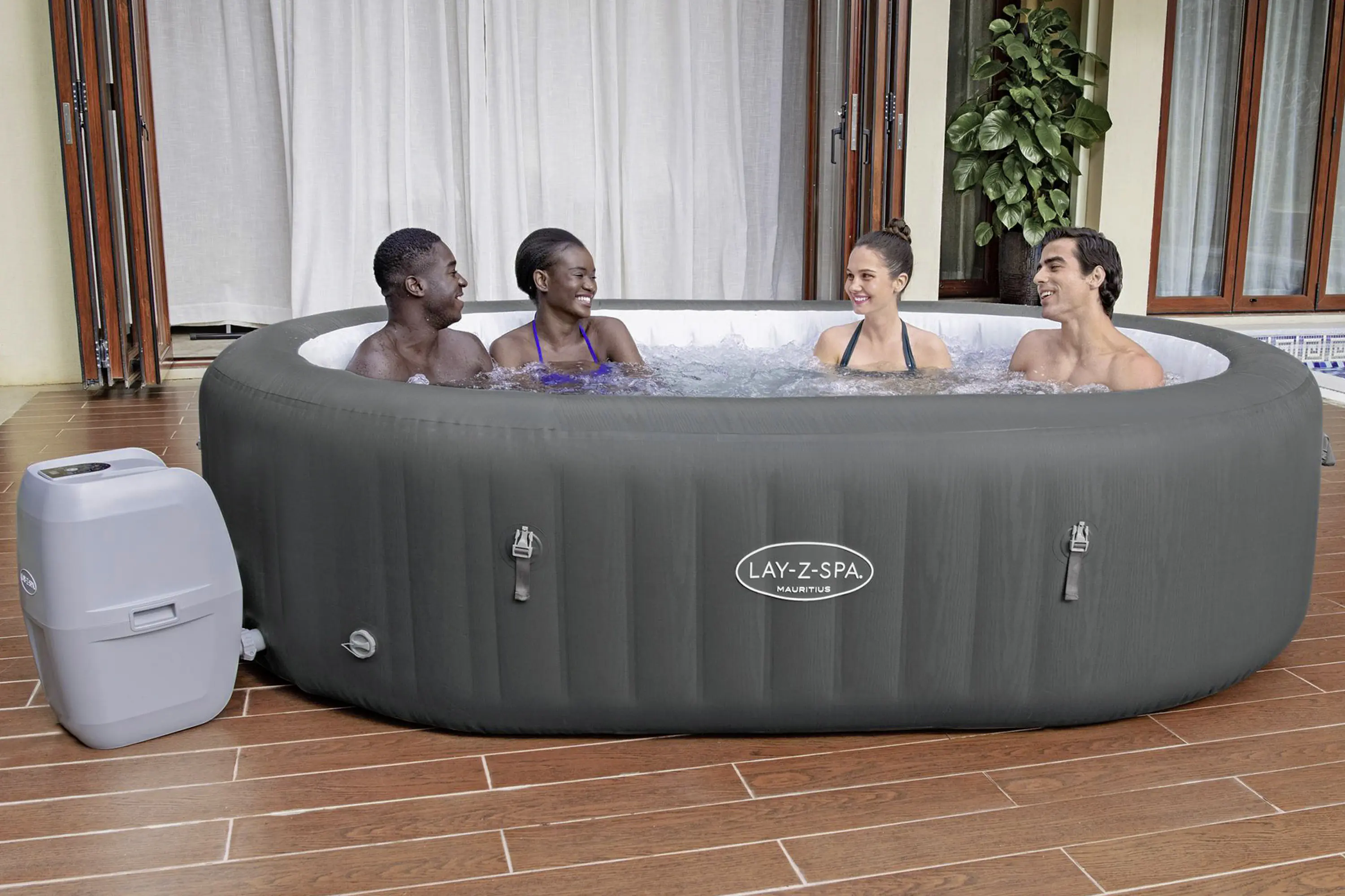 Bestway Whirlpool LAY-Z-SPA Mauritius AirJet oval 270 x 180 x71 cm