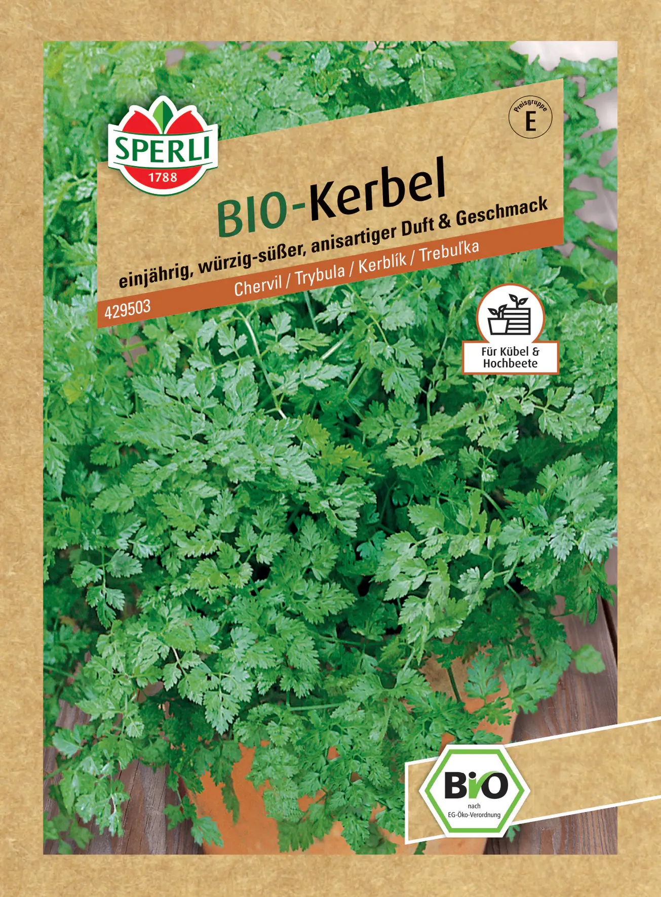 Sperli BIO Kerbel Sperli BIO Kerbel