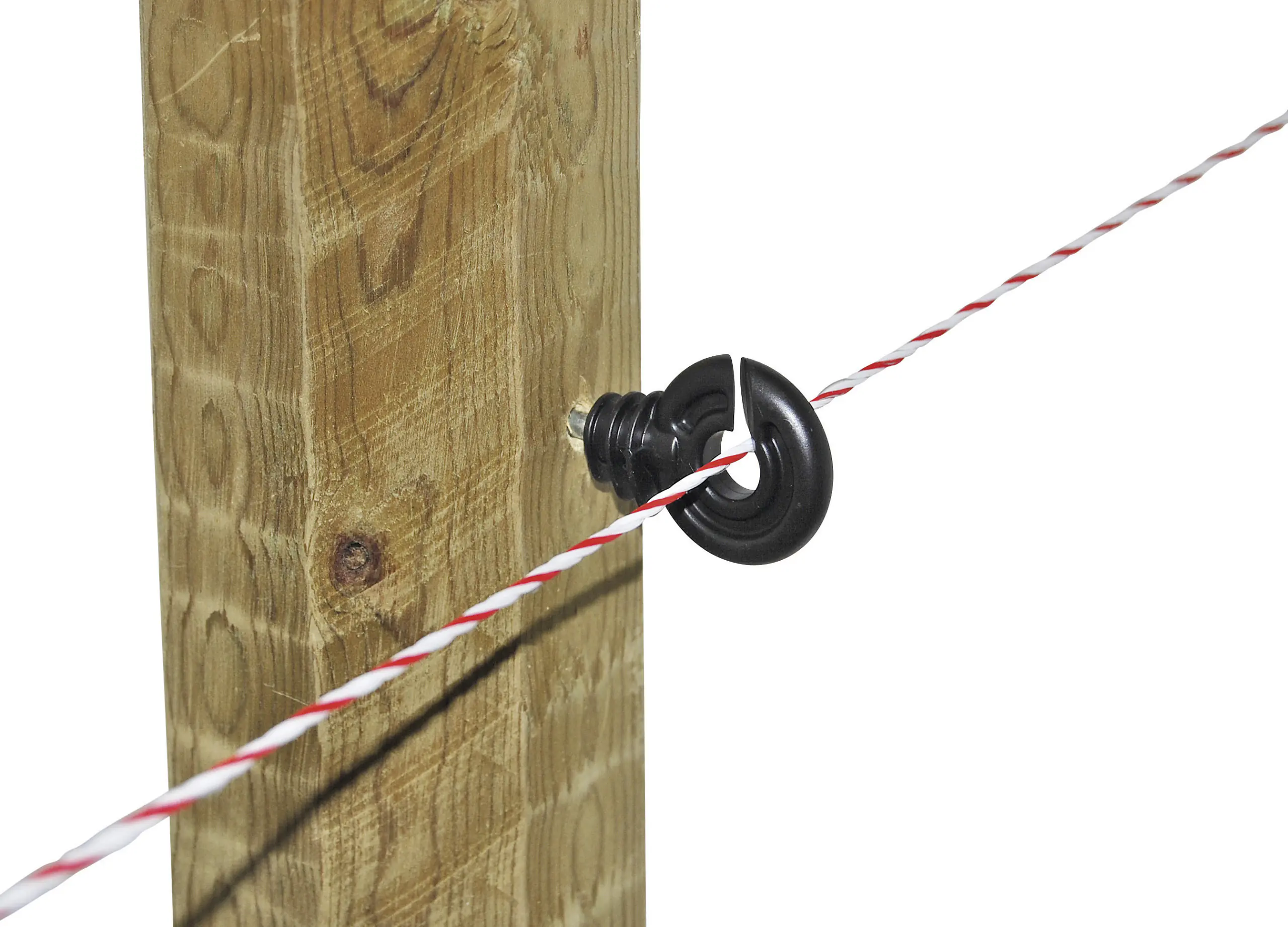 Kerbl Ringisolator kompakt schwarz 25 Stück