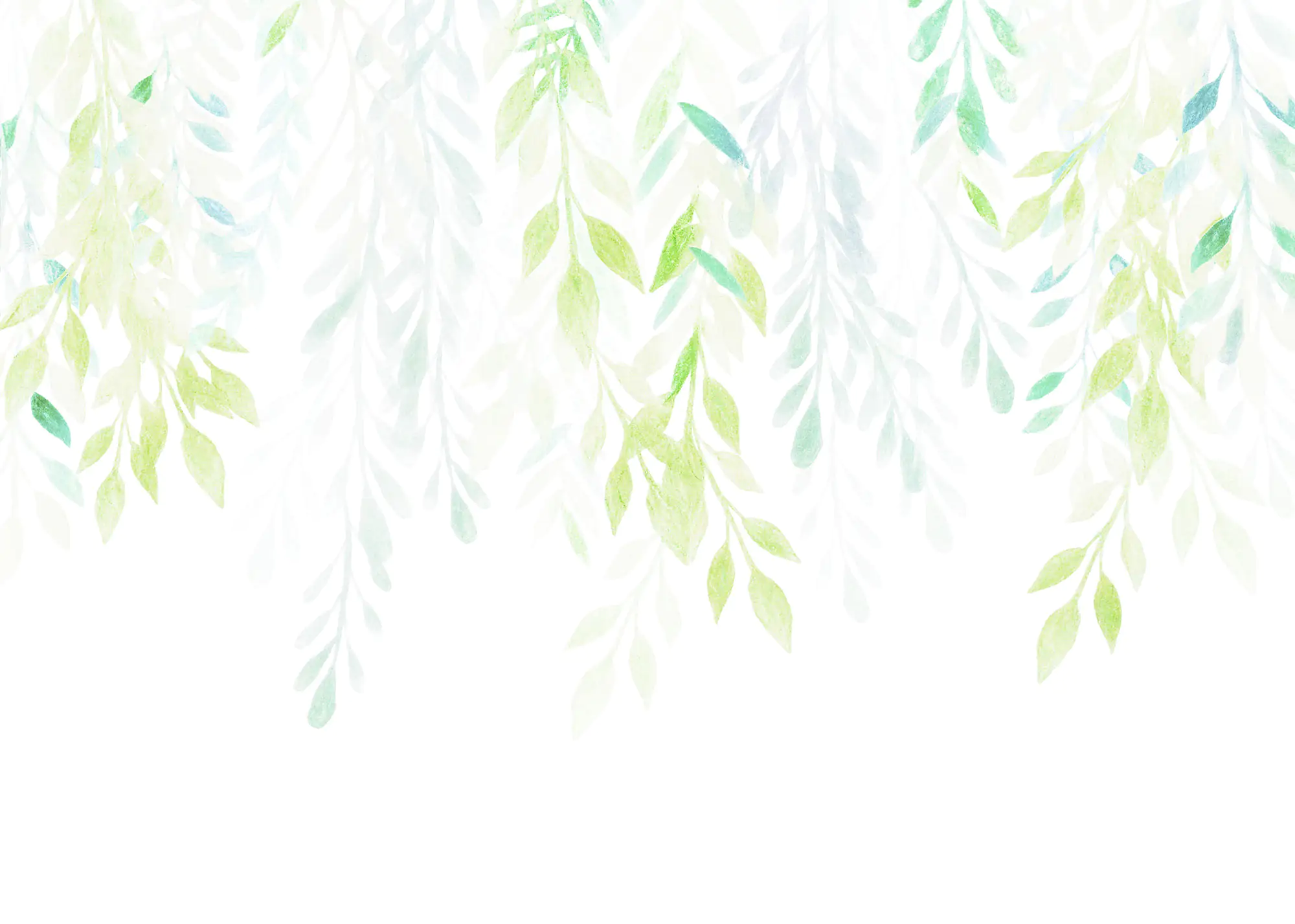 Komar Vlies Fototapete Summer Leaves 350 x 250 cm 