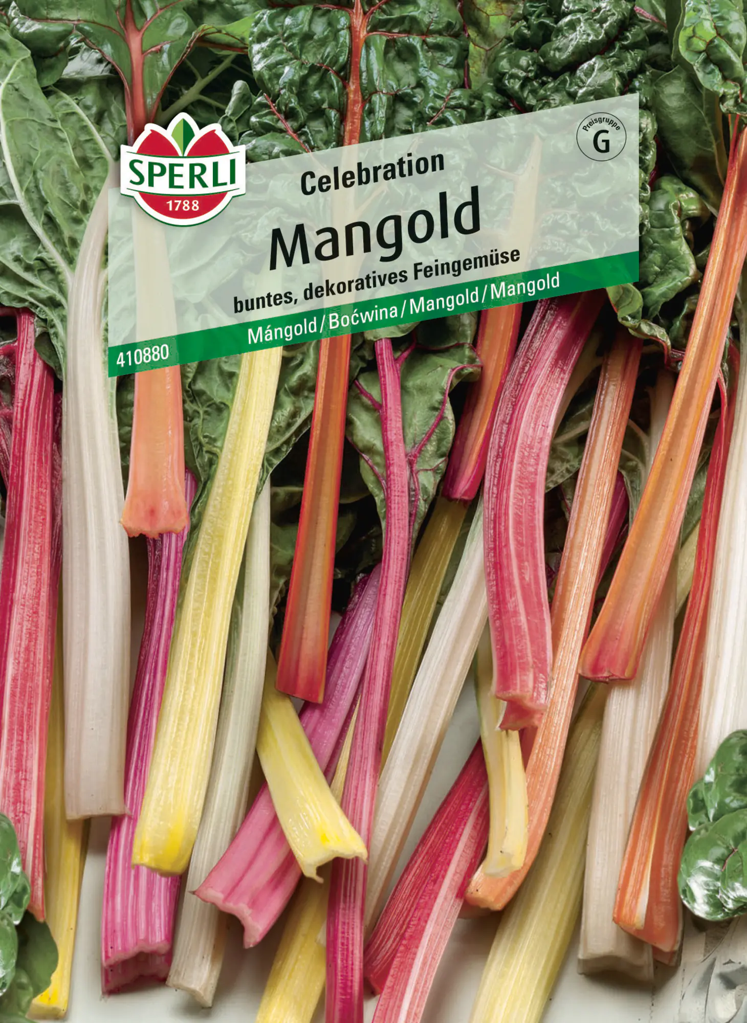 Sperli Saatgut Mangold Celebration F1 für ca. 100 Pflanzen