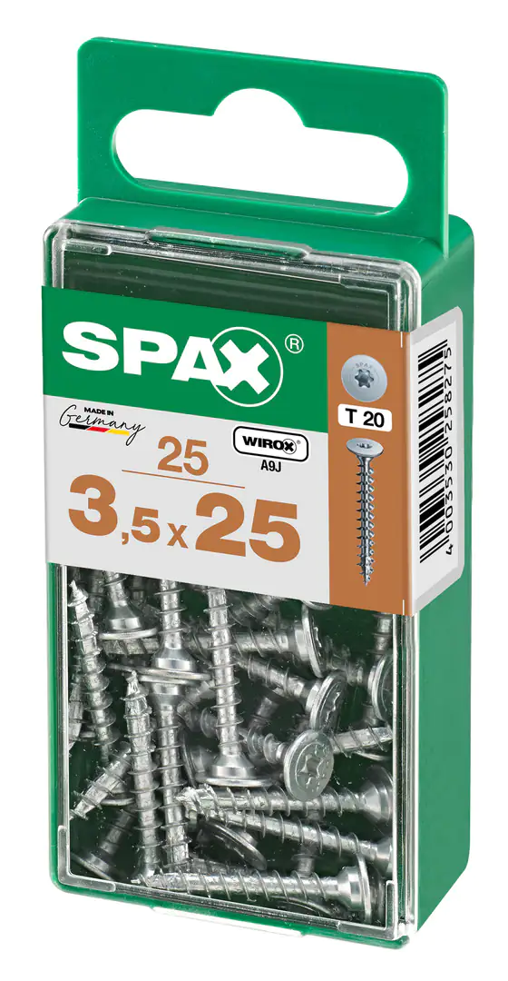 Spax Möbelbauschrauben 3.5 x 25 mm TX 20 - 25 Stk.