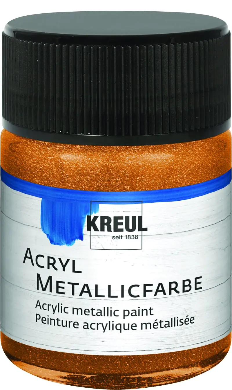 Kreul Acryl Metallicfarbe goldbronze 50 ml