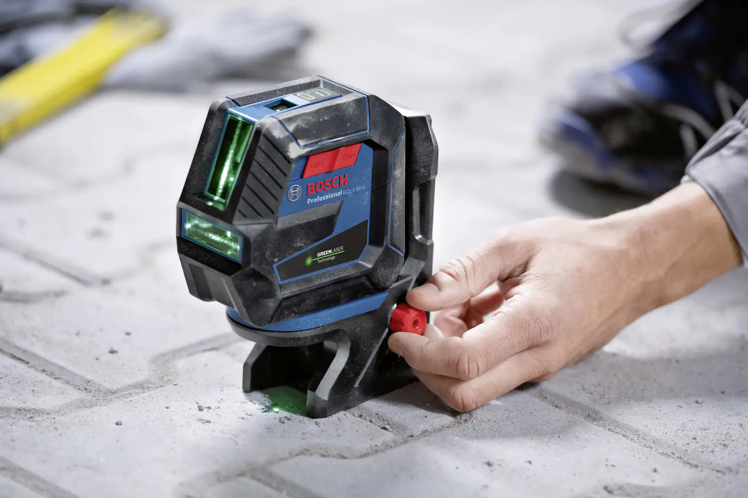 Bosch Professional Kombilaser GCL 2-50 G Set inkl. Batterien Bosch Professional Kombilaser GCL 2-50 G Set inkl. Batterien