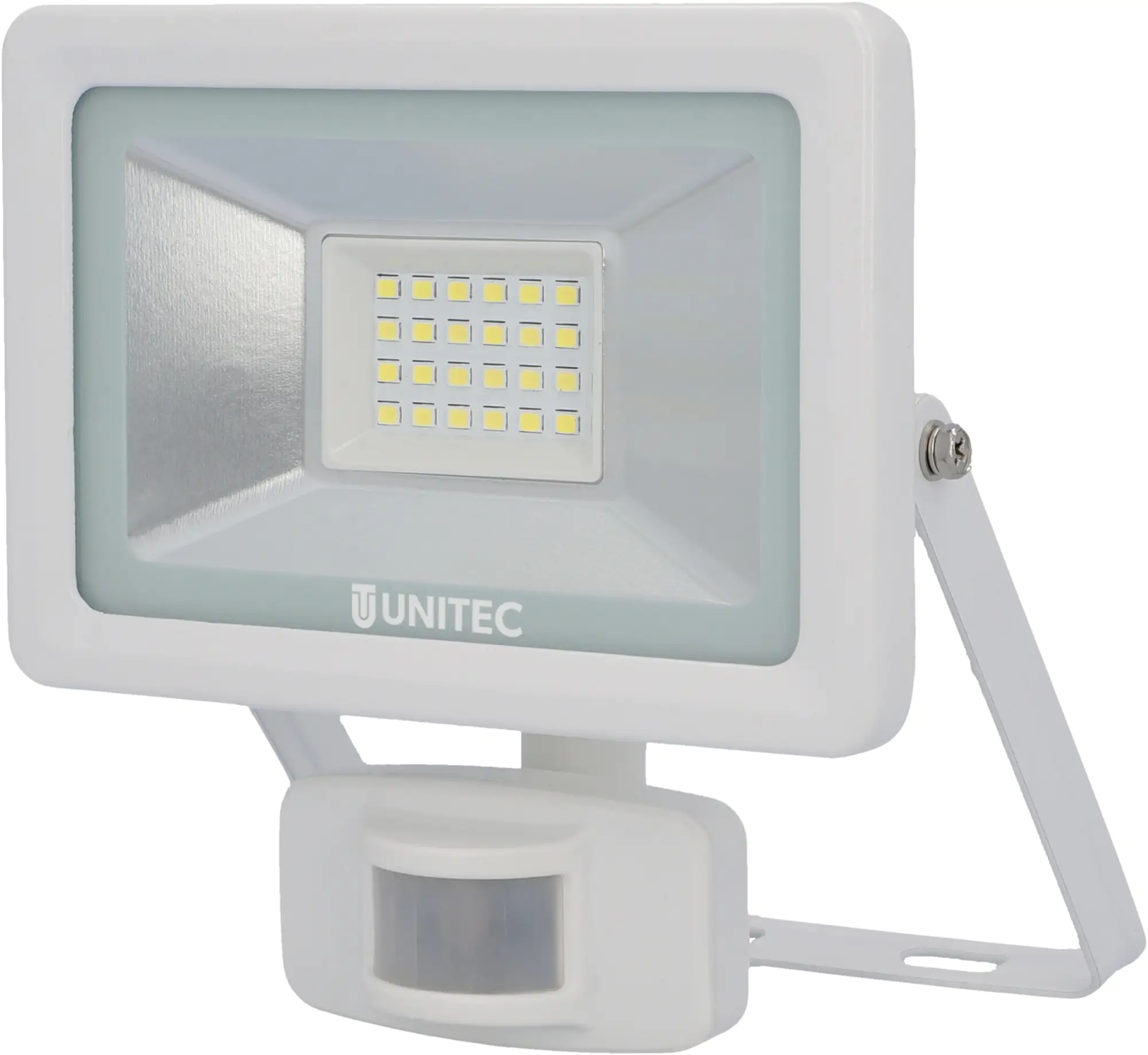 UniTec LED Strahler weiß mit Bewegungsmelder 14 W 1700 lm