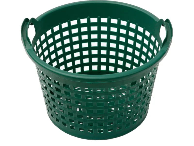 Floraworld Kartoffelkorb Classic 31 L rund grün