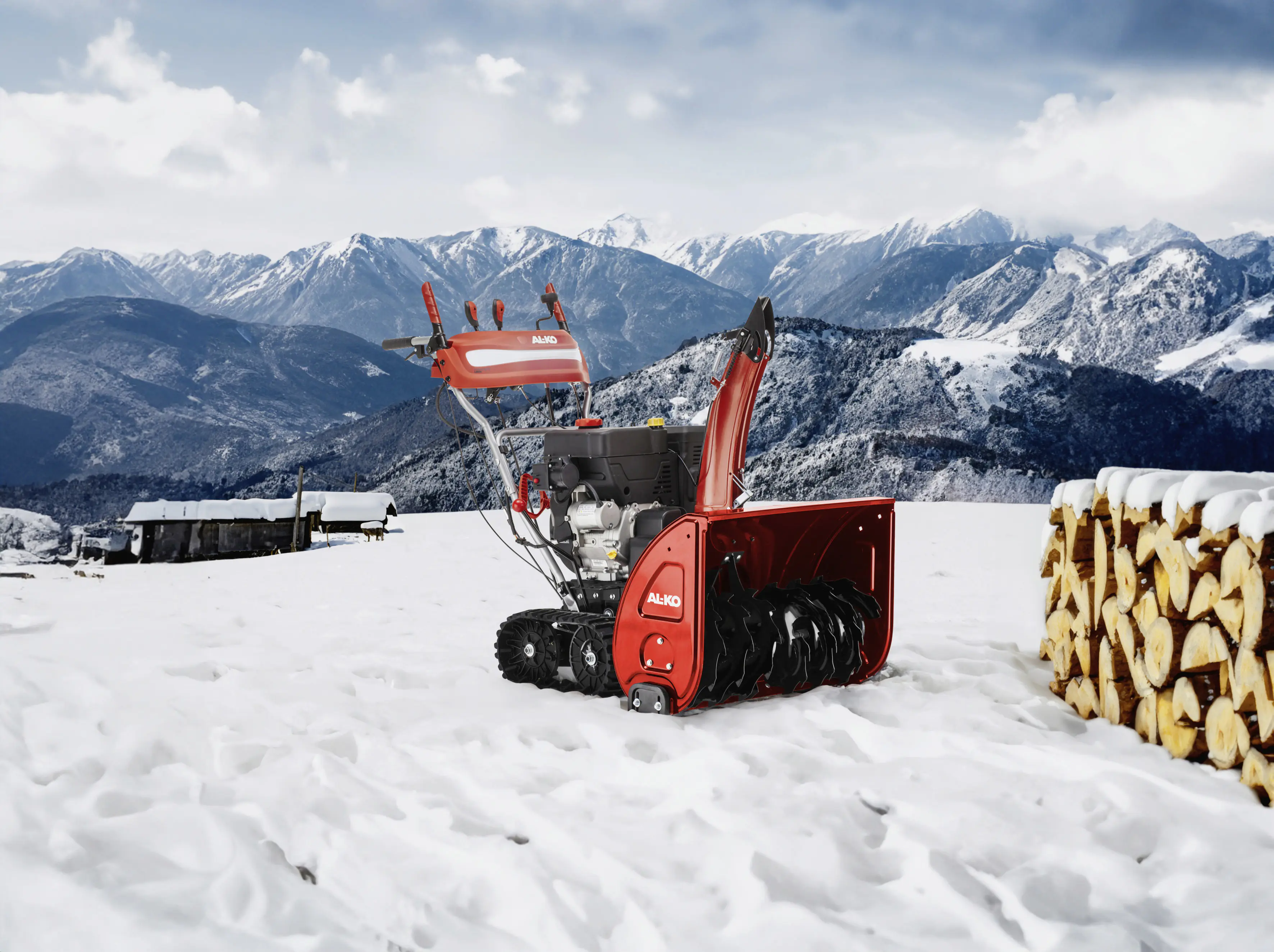  AL-KO Benzin-Schneefräse Snow Line 760.4 TE LED  9 kW 76 cm Arbeitsbreite