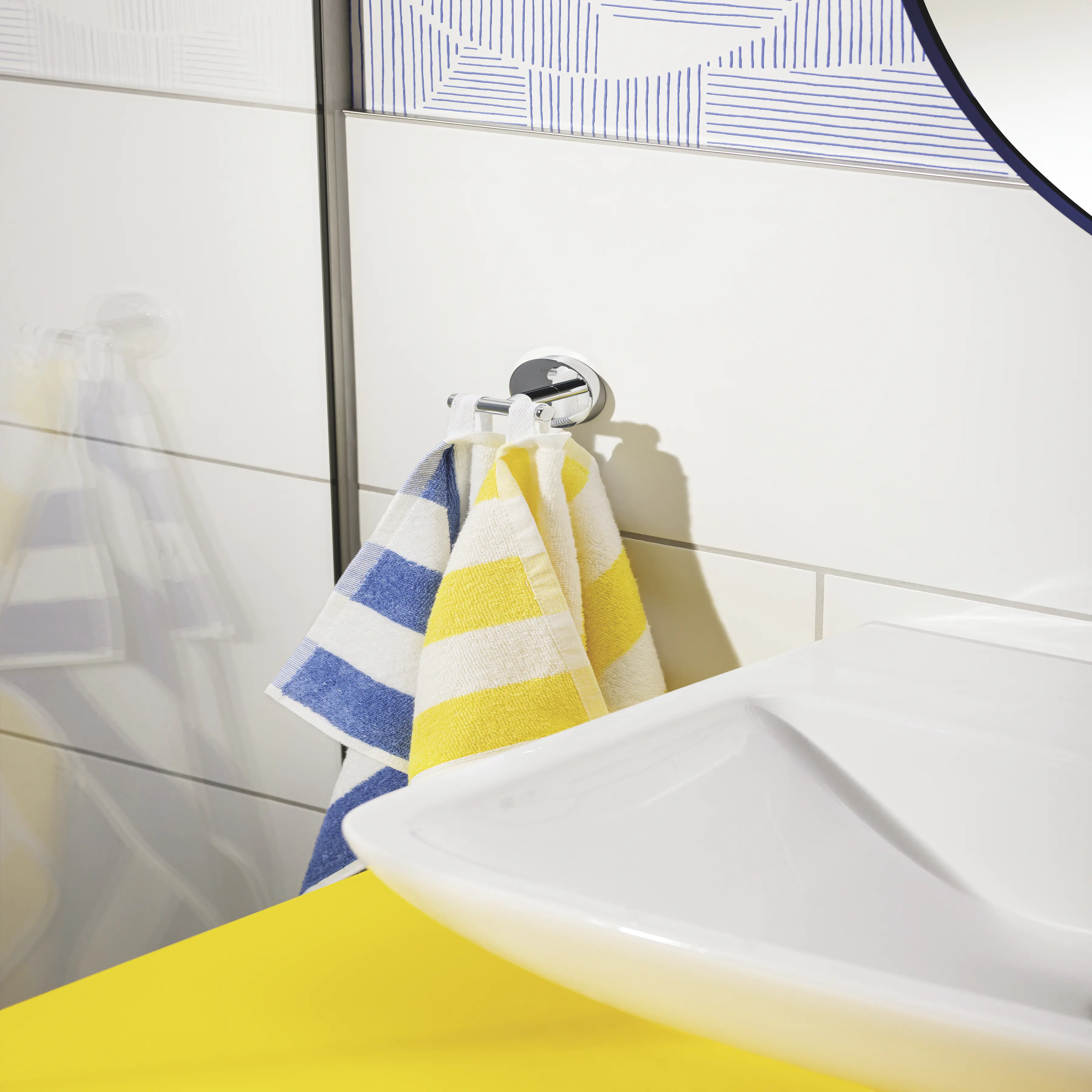 Grohe Start Cosmopolitan Bademantelhaken chrom klebbar Grohe Start Cosmopolitan Bademantelhaken chrom klebbar