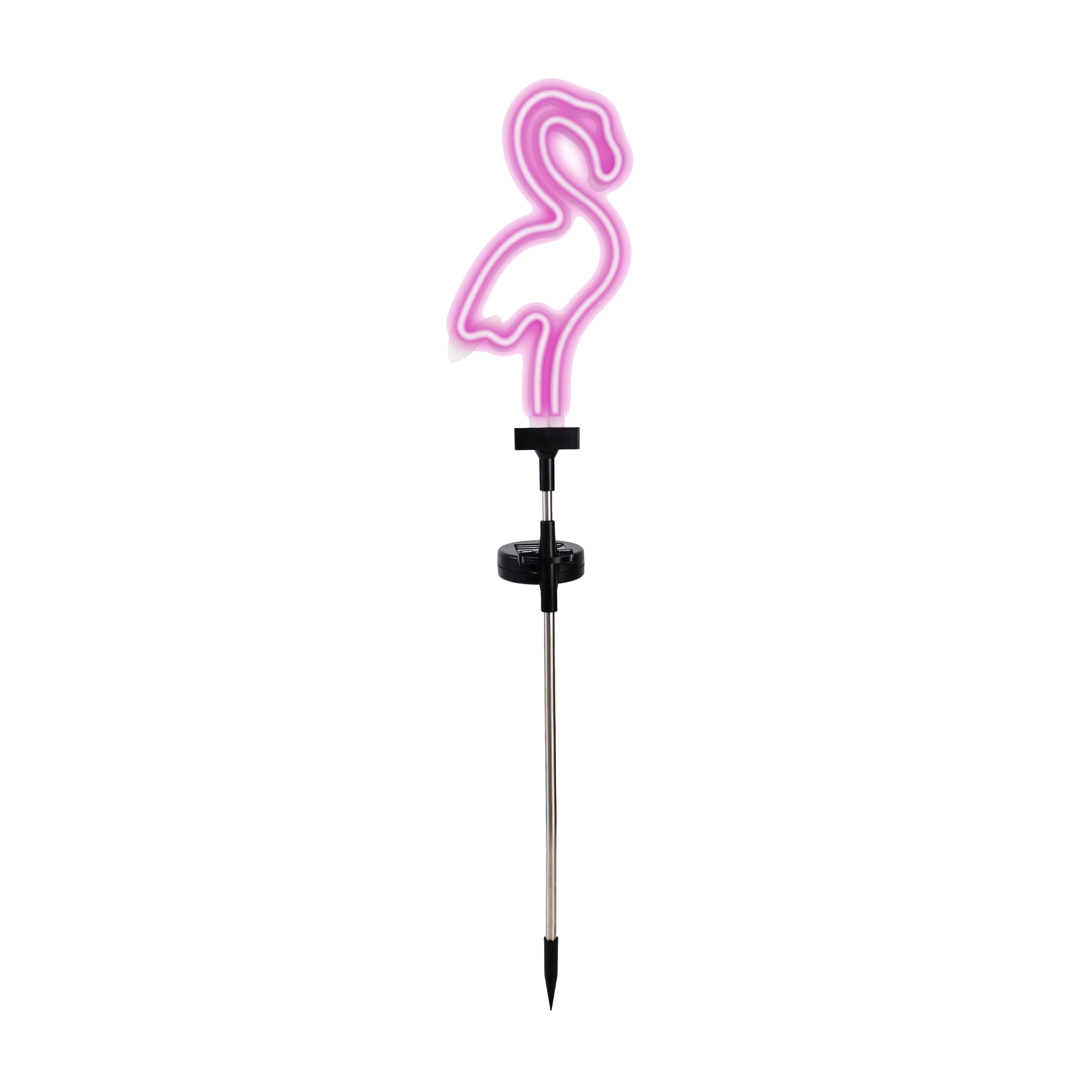 Dapo LED Solarstecker Flamingo pink