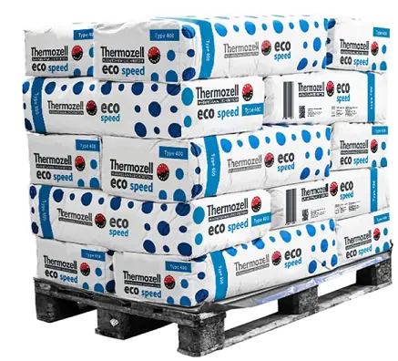 Thermozell eco 400 speed Fertigmischung 80 l Palettenabnahme 15 Sack