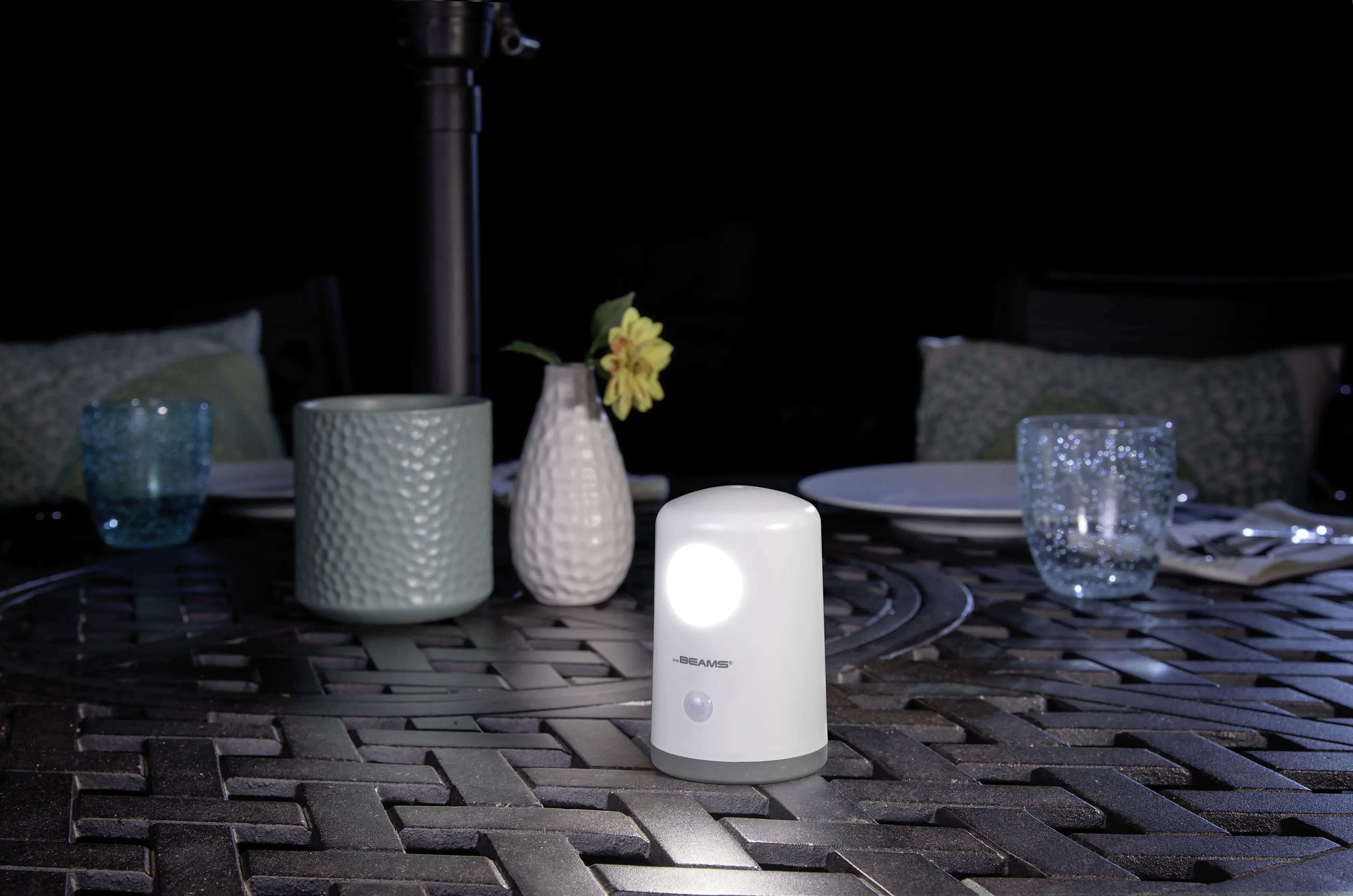 Mr Beams LED Batterielicht Stand Anywhere 30lm, 4000K, weiß