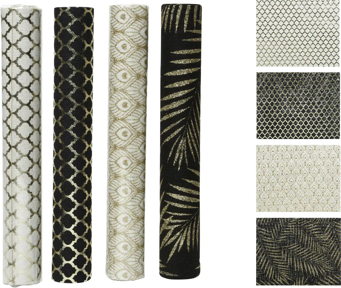 Kaemingk Deko Stoff 35 x 200 cm verschiedene Motive