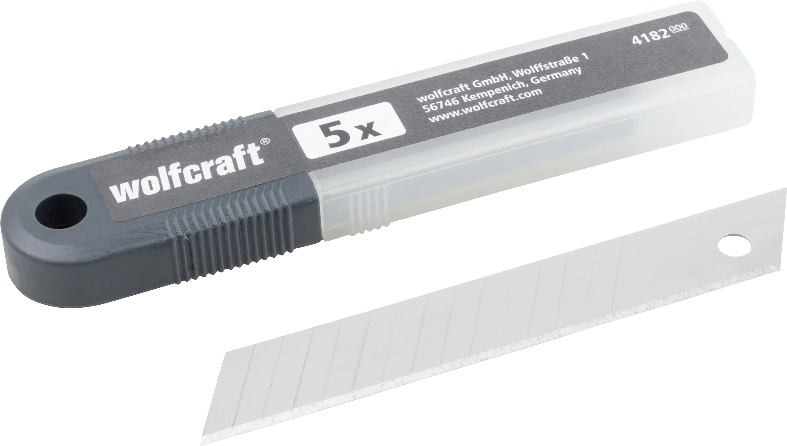 Wolfcraft Abbrechklingen 18 mm - 5 Stück